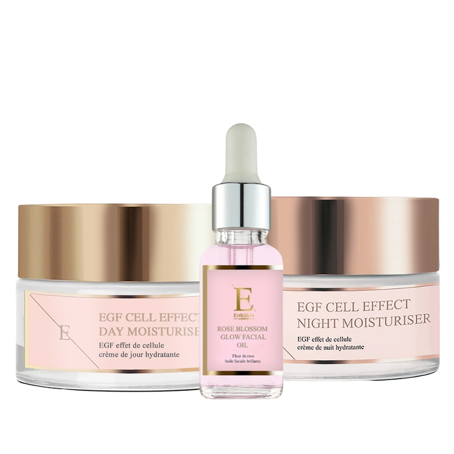 ErthSkin London EGF Radiance Tag- und Nachttrio Damen