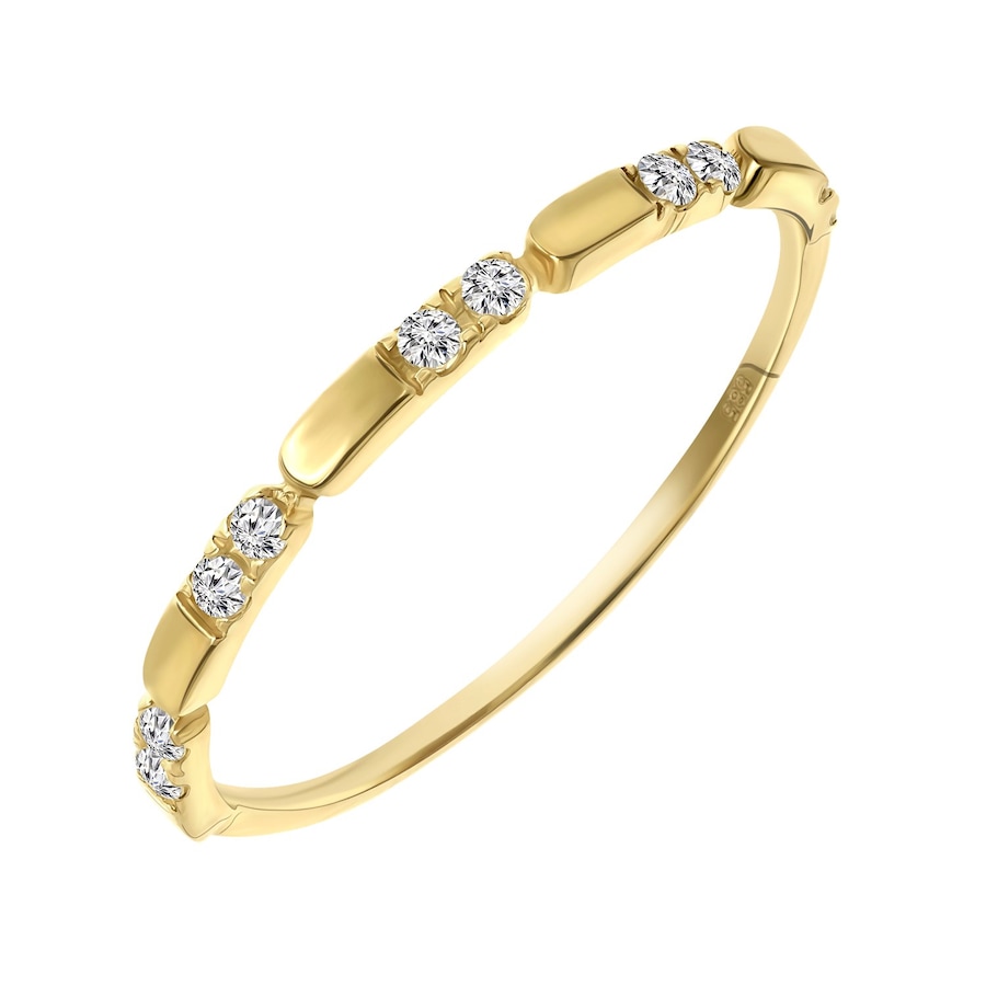 Lucardi Ringe 585 Gold - goldfarbig 53mm Herren