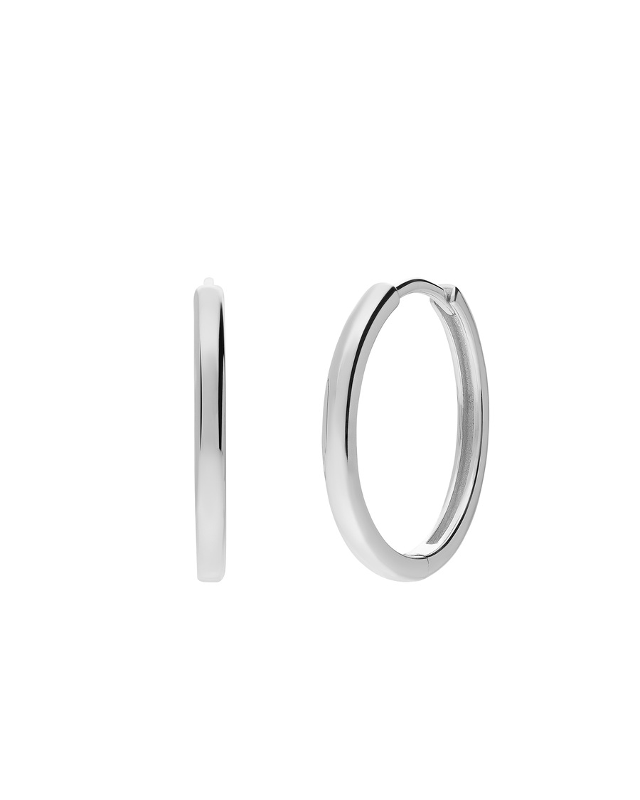 Lucardi Ohrringe 925 Silber - Silberfarbig Damen