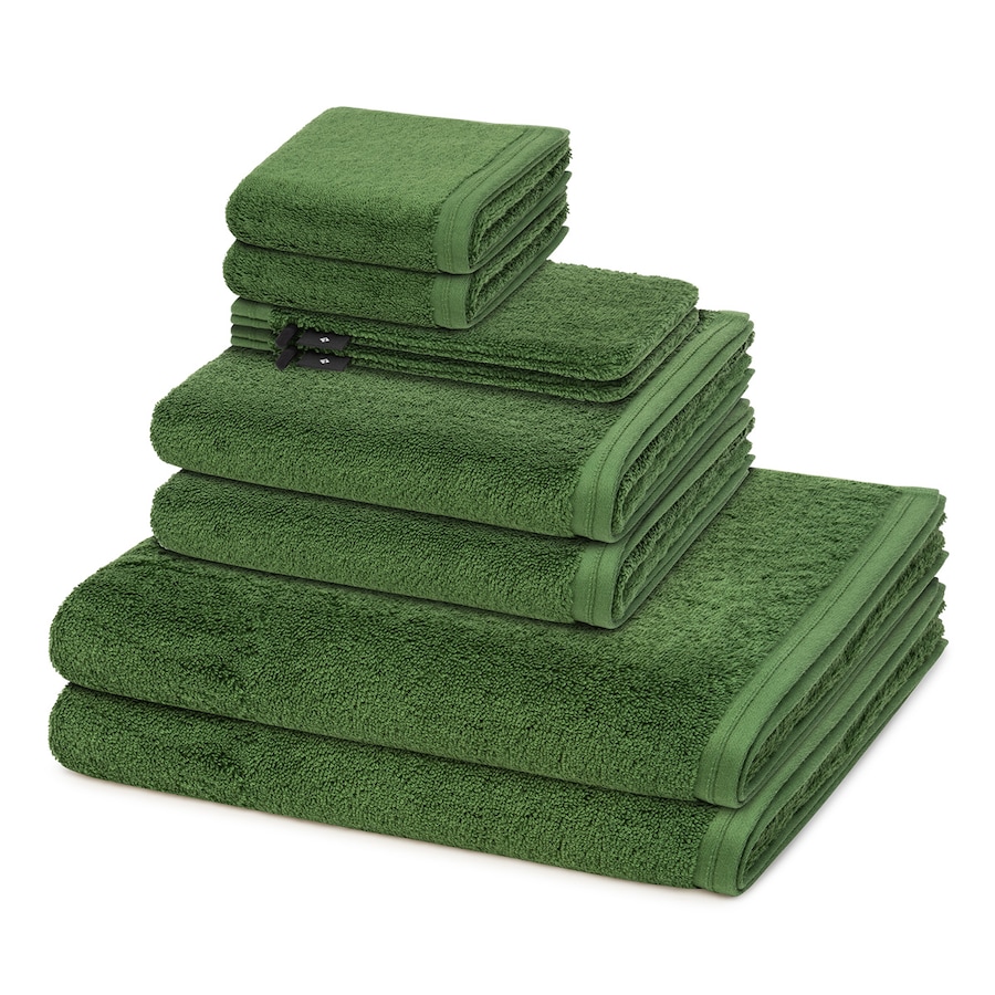 Vossen Vegan Life 8-teilig Handtuch-Set Clover Petrol