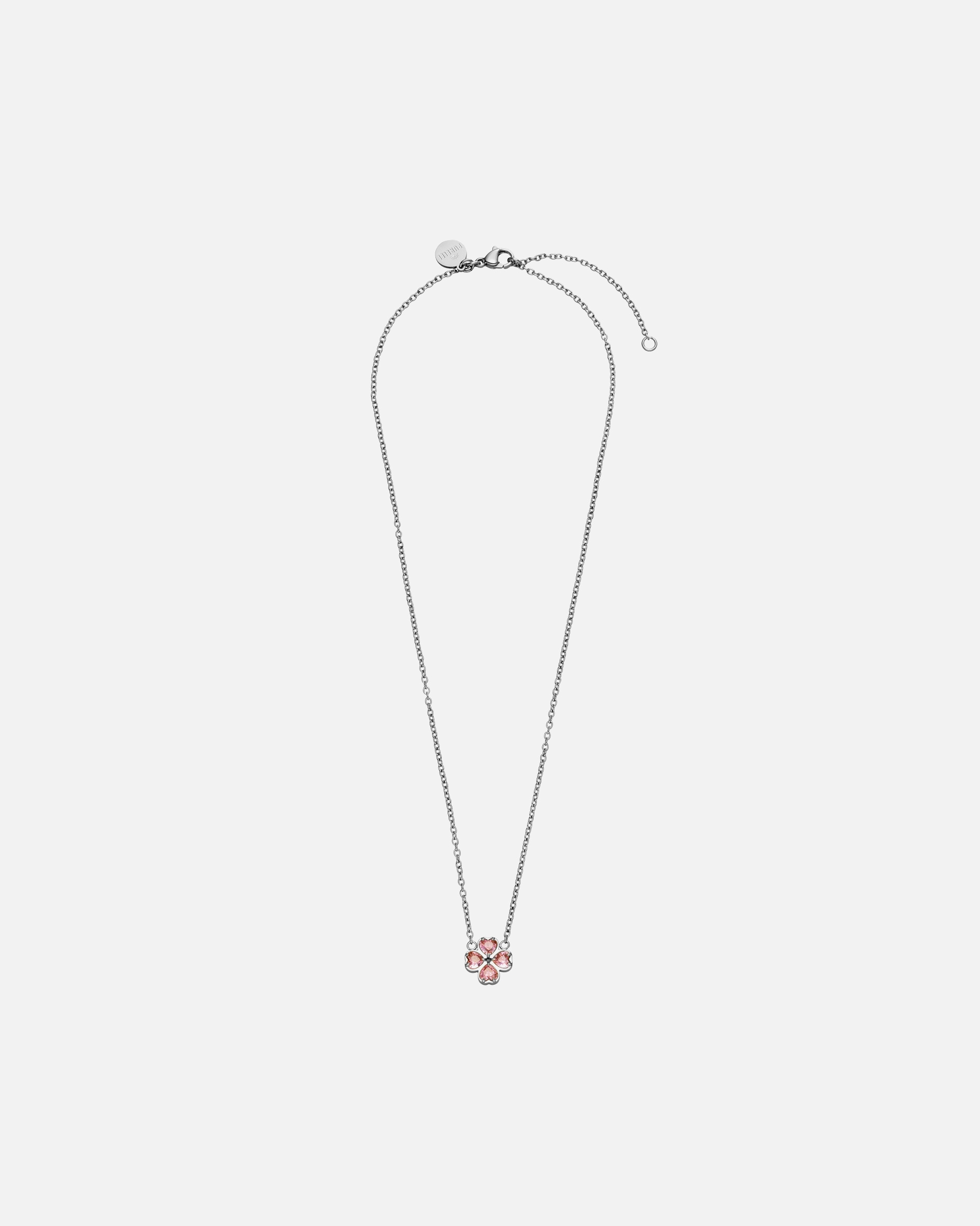 Halskette für Unisex Purelei Cuore Rosé Kette 100% Edelstahl Silber