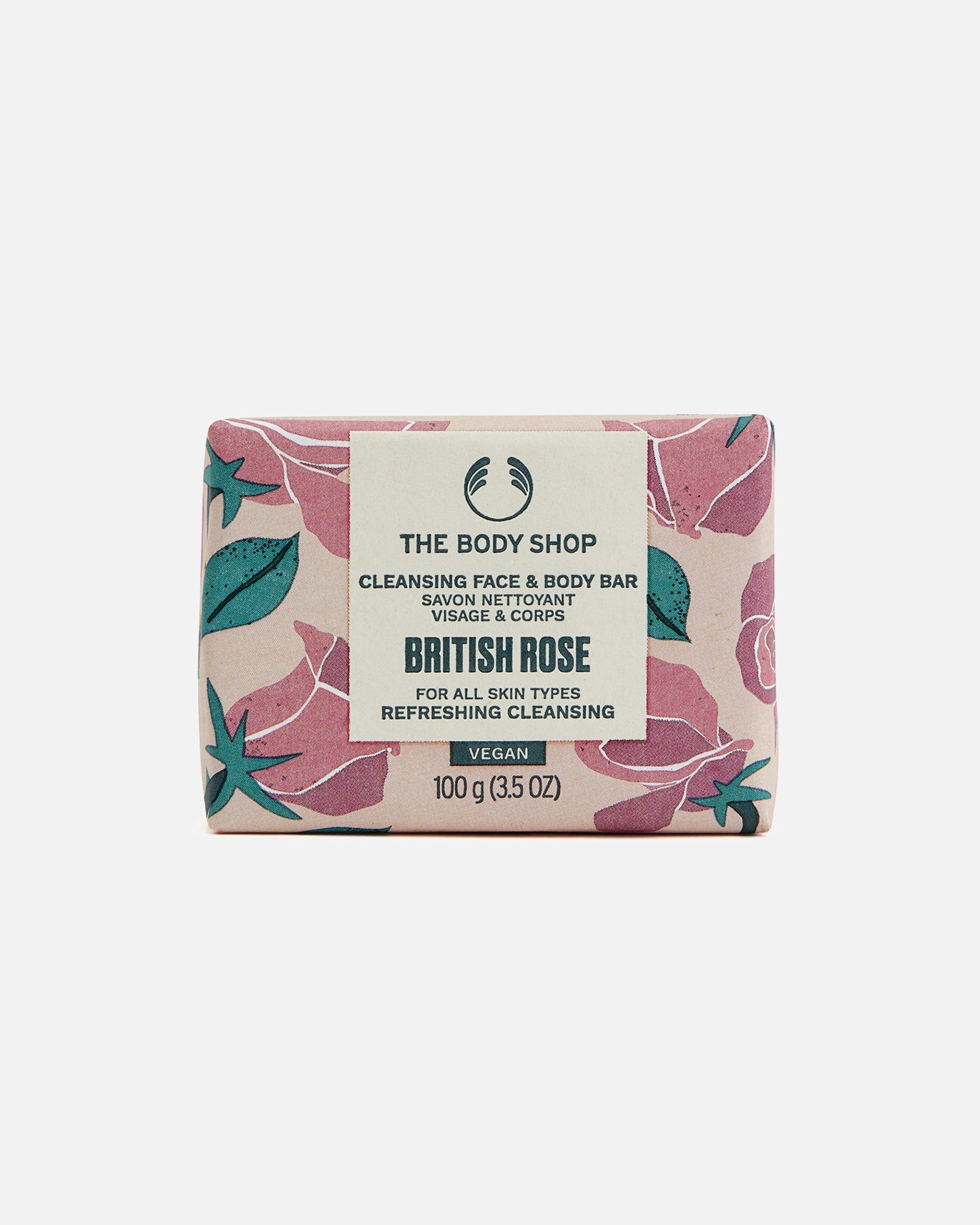 Gesichtsseife für Unisex The Body Shop BRITISH ROSE Seife 100 g