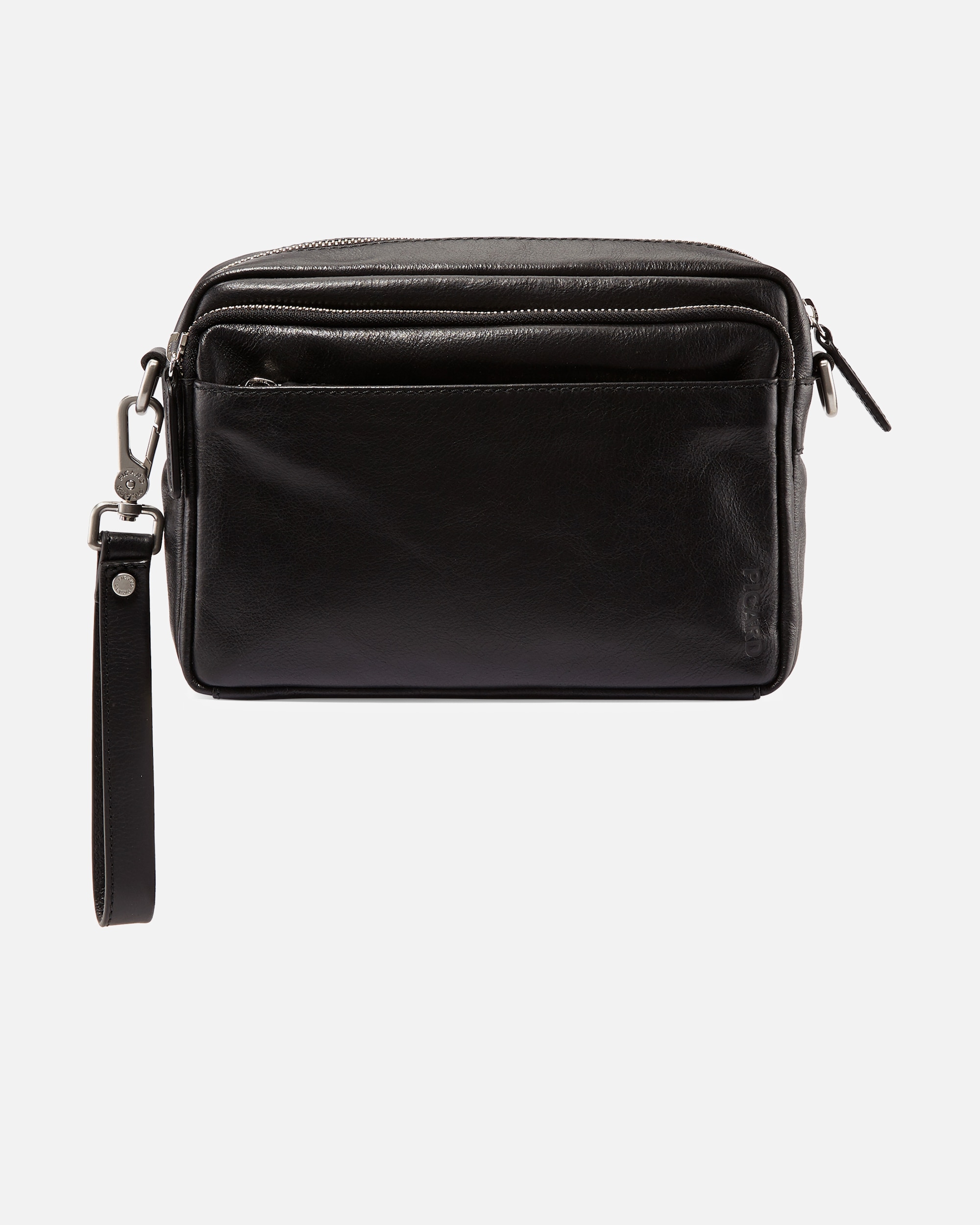 Tasche für Männlich Picard Handgelenktasche Buddy schwarz