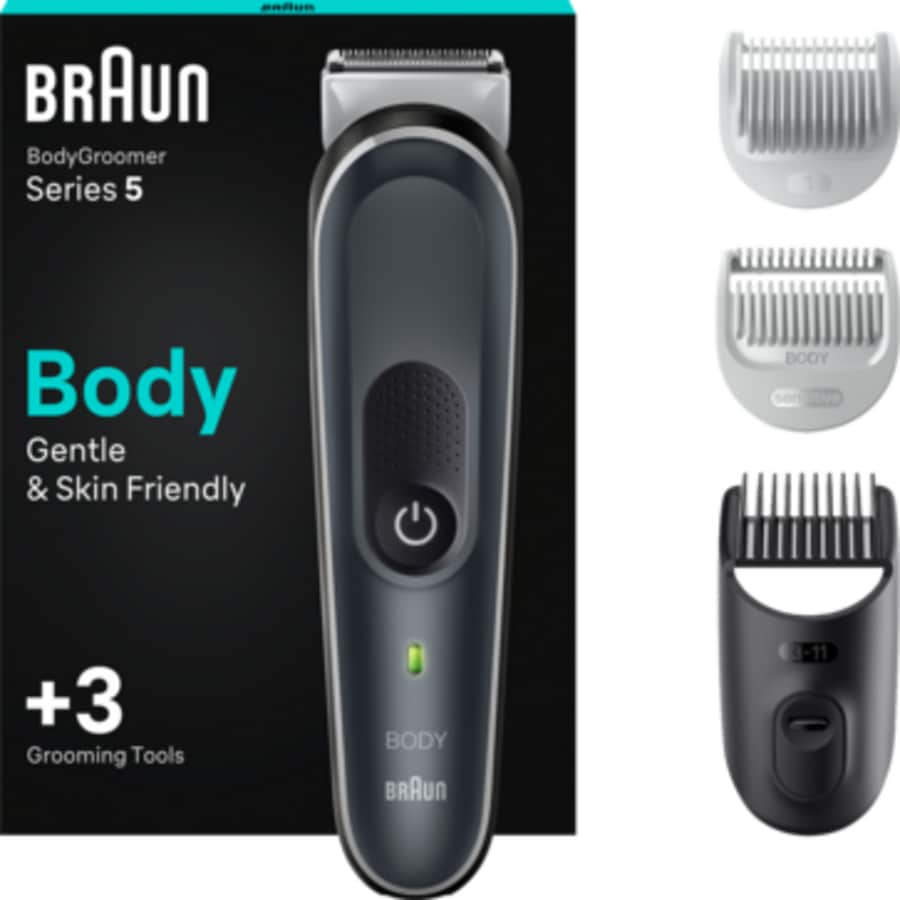 Braun Series 5 BG5340 in Grau/Schwarz
