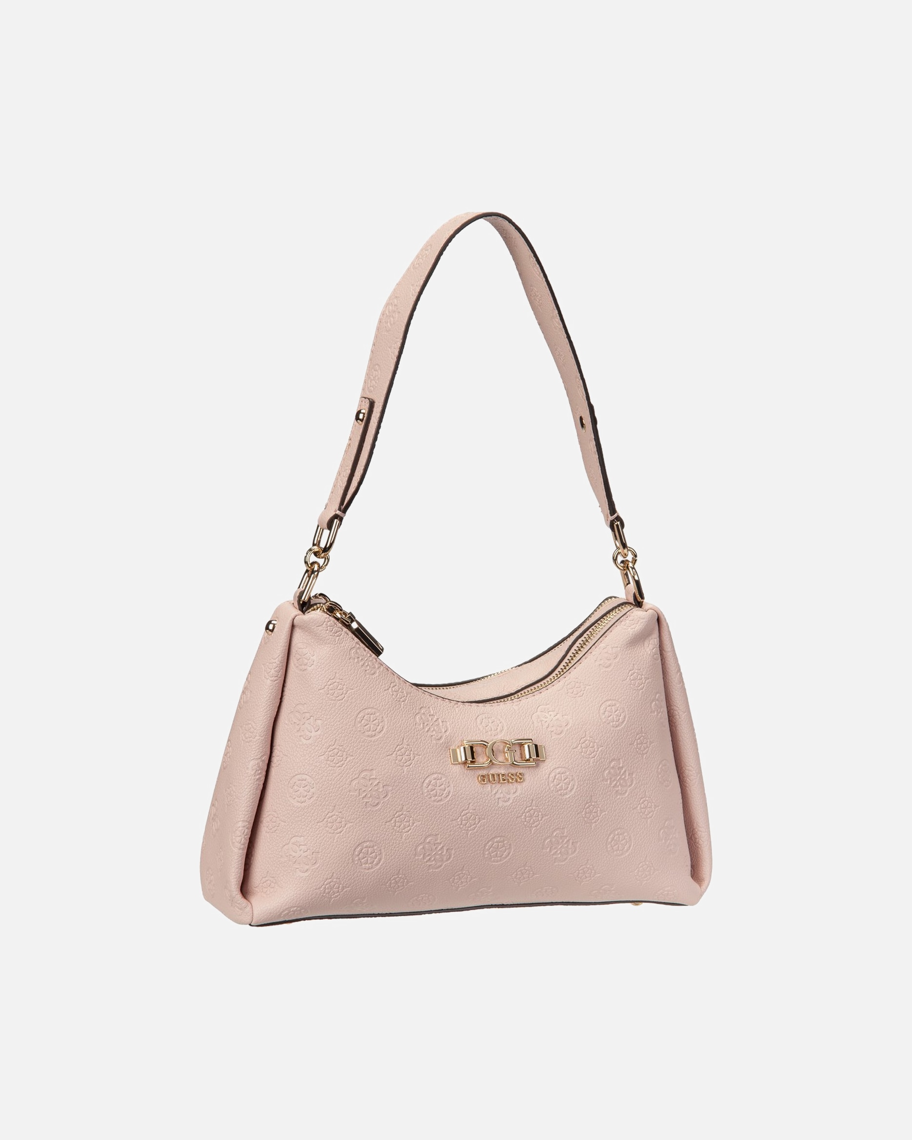 Handtasche für Weiblich Guess Handtasche Anise Double Zip Light Rose Logo