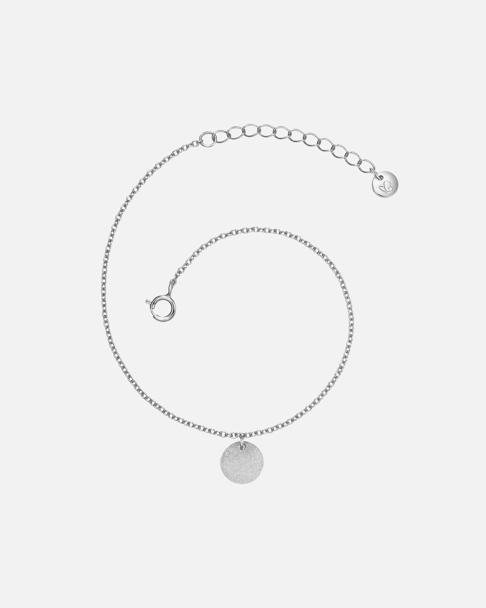 Armband für Weiblich Glanzstücke München Armband Kreis Sterling Silber in Silber 17,0 cm Basislänge + 3,5 cm Verlängerung