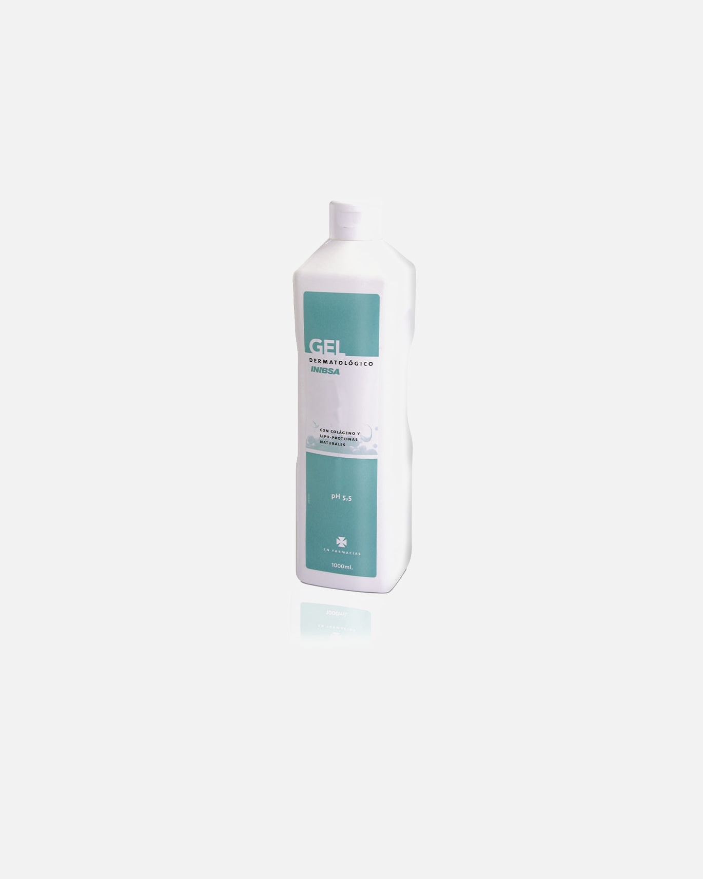 Duschgel für Unisex Inibsa DERMATOLOGISCHES GEL 1000 ml
