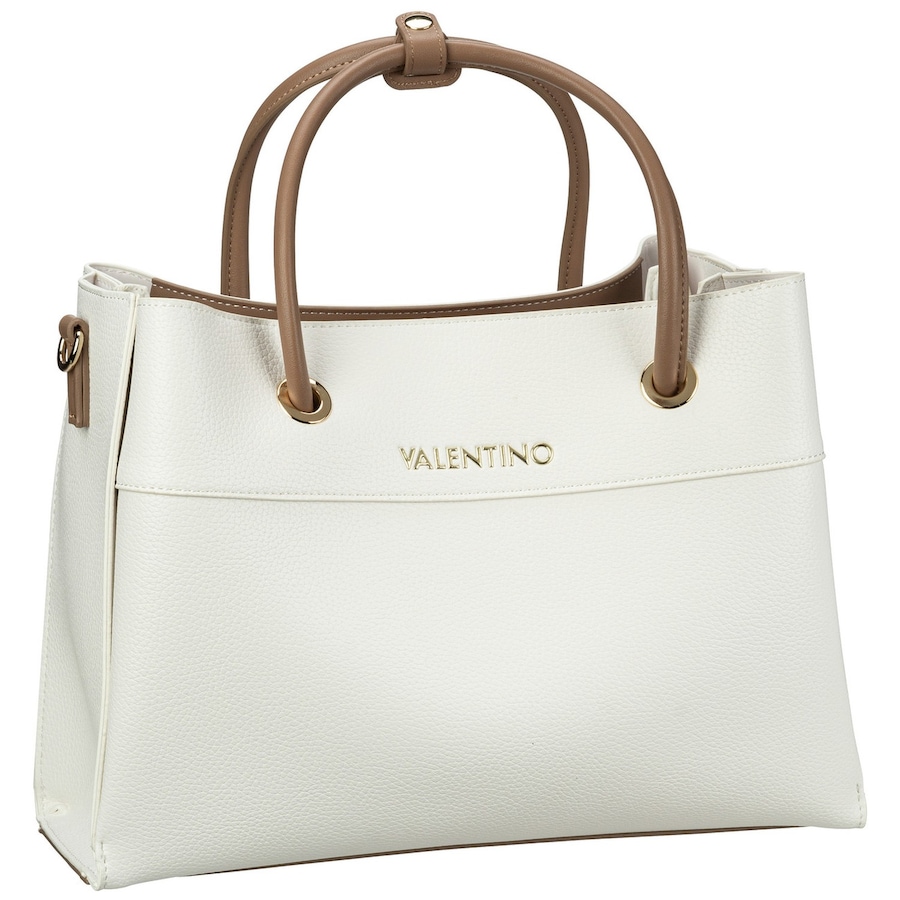 Valentino Bags Handtasche Alexia Tote 802 Bianco/Cuoio Weiss Damen