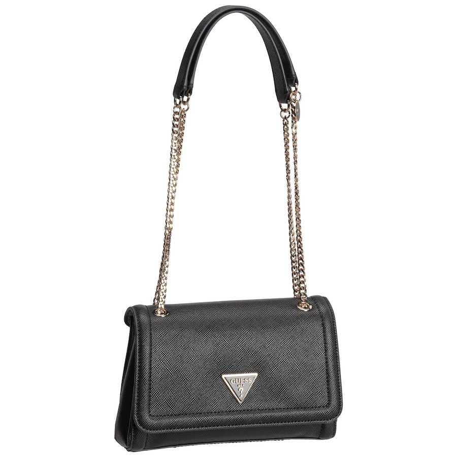 Guess Schultertasche Noelle II Conv XBody Flap Black Schwarz Damen