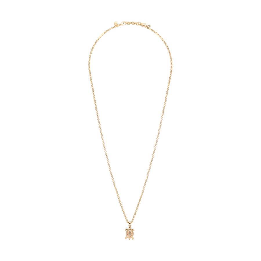 A&C Oslo – Nordic Design Jewellery Kette mit Anhänger 'Serenity' gold Hellbraun Damen