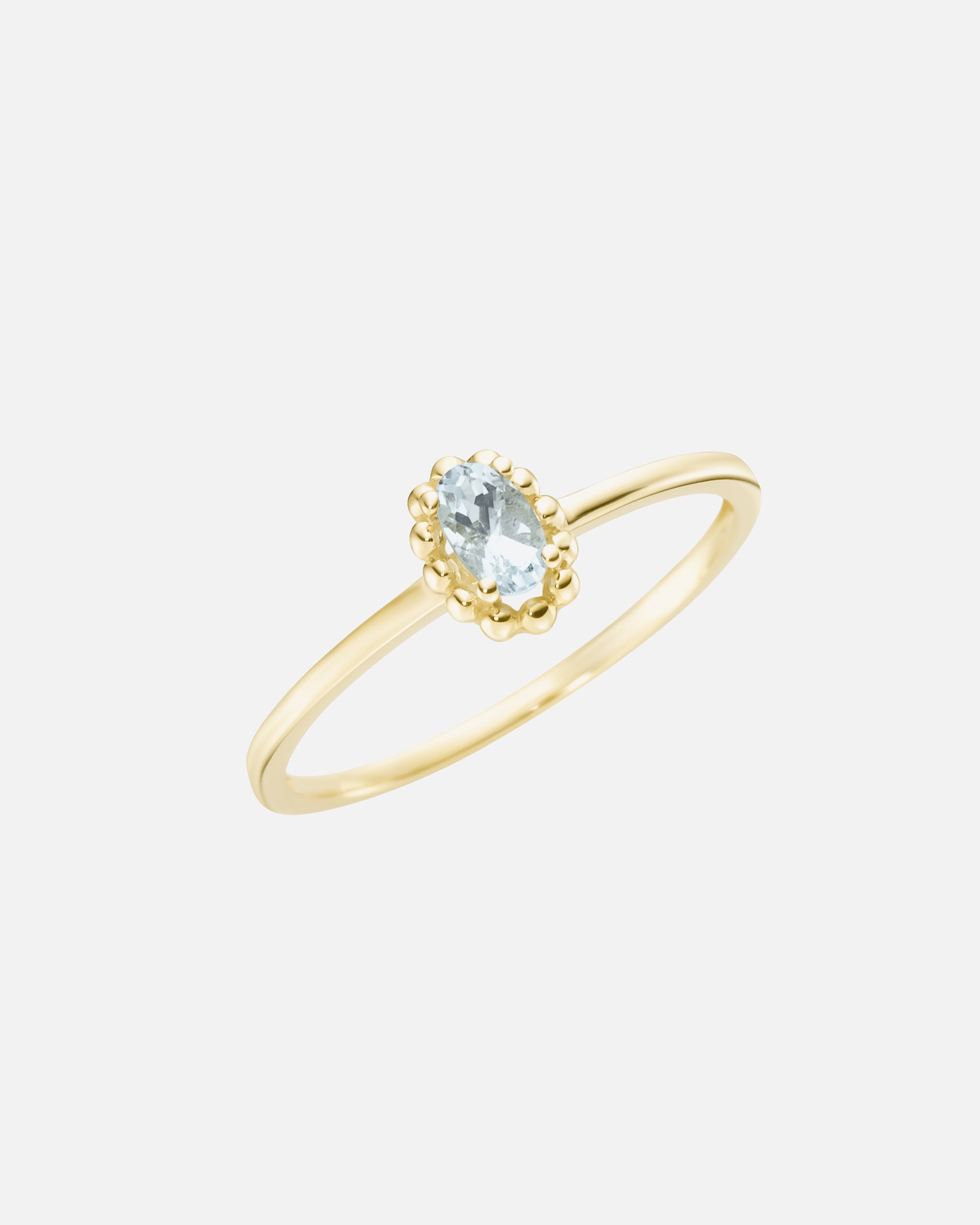 Ring für Weiblich Luigi Merano Ring mit einem Edelstein, Gold 375 54