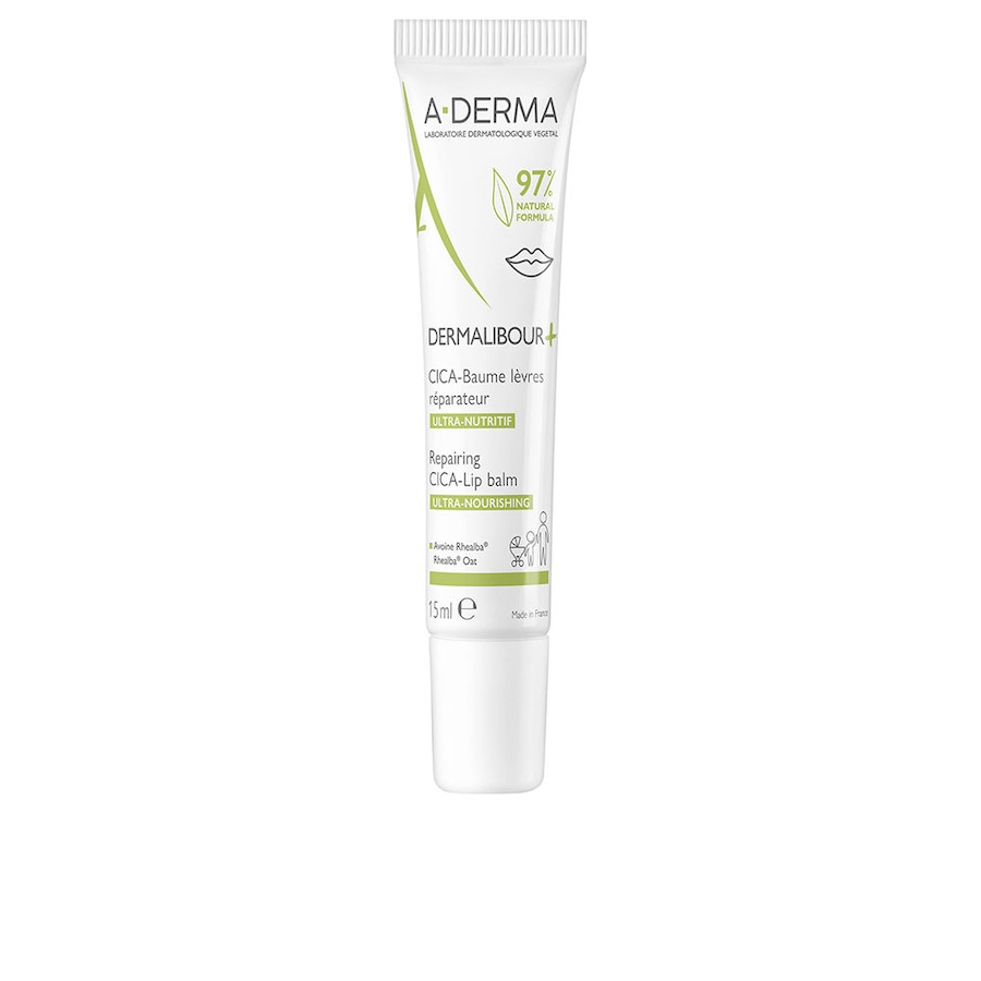 A-DERMA DERMALIBOUR+ CICA reparierender Lippenbalsam 15 ml
