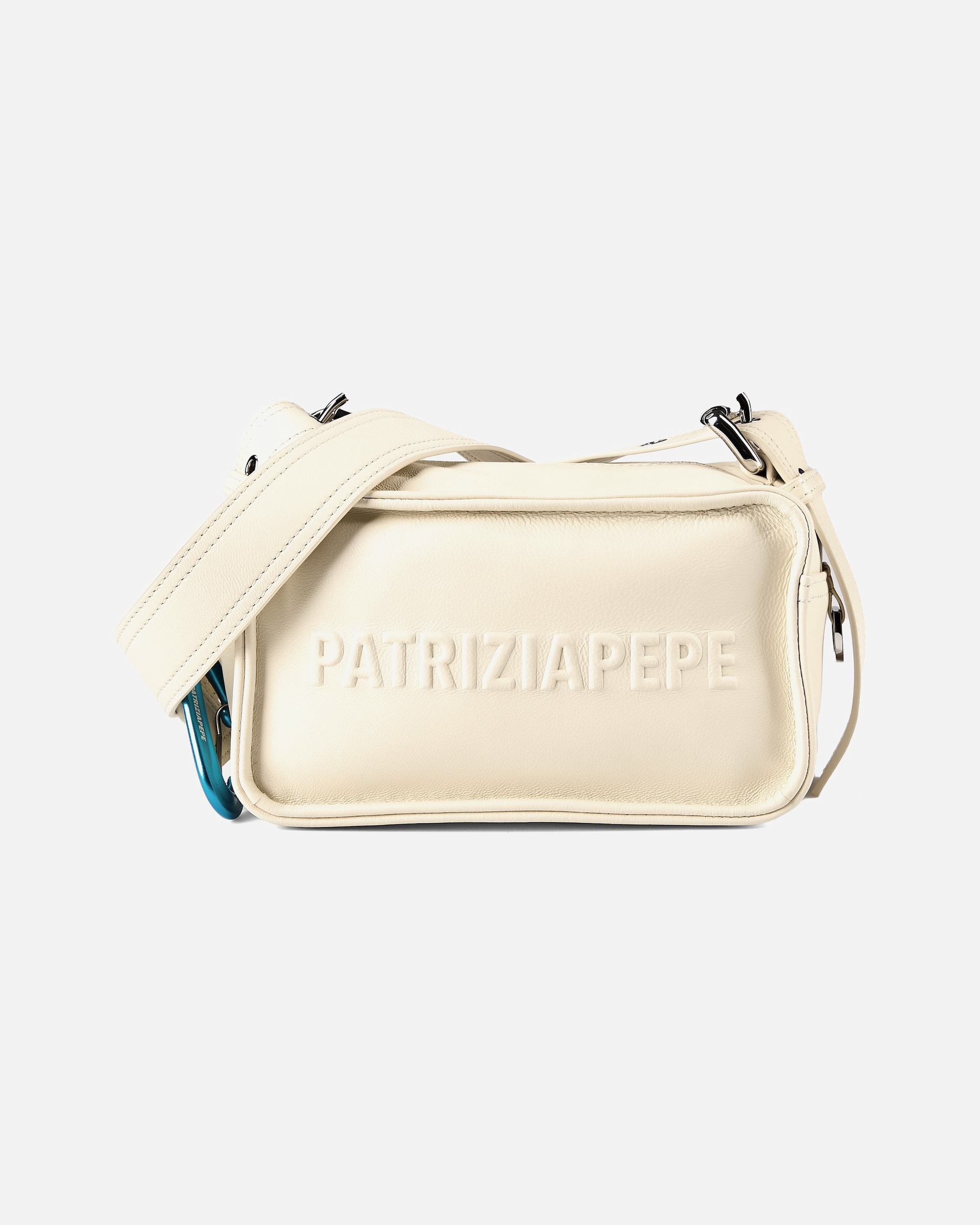 Clutch für Weiblich Patrizia Pepe (Im)Perfection Umhängetasche wooly white