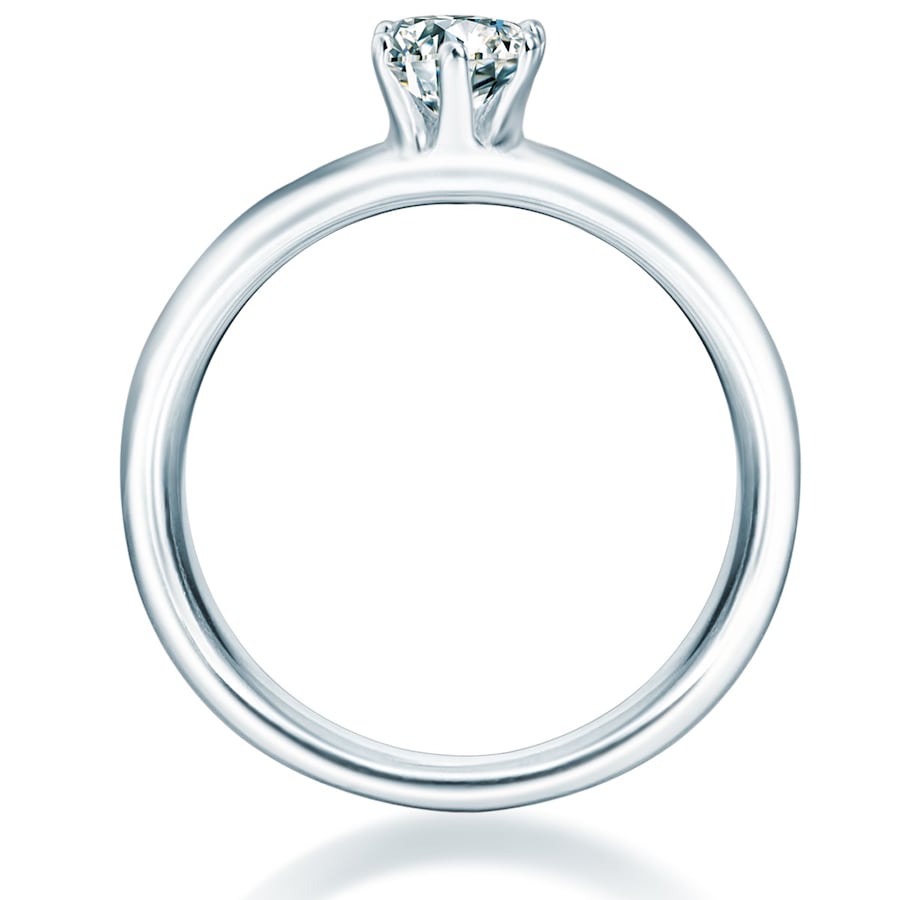 Trilani Ring aus Sterling Silber in silber mit Zirkonia 53 Damen