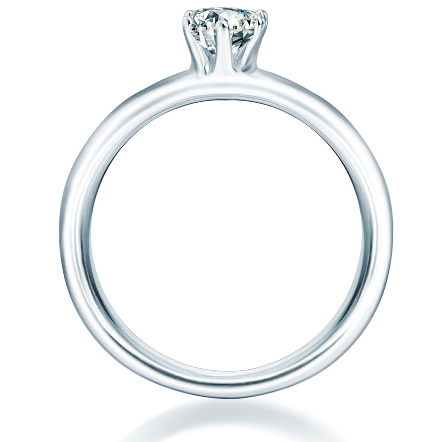 Trilani Ring aus Sterling Silber in silber mit Zirkonia 49 Damen