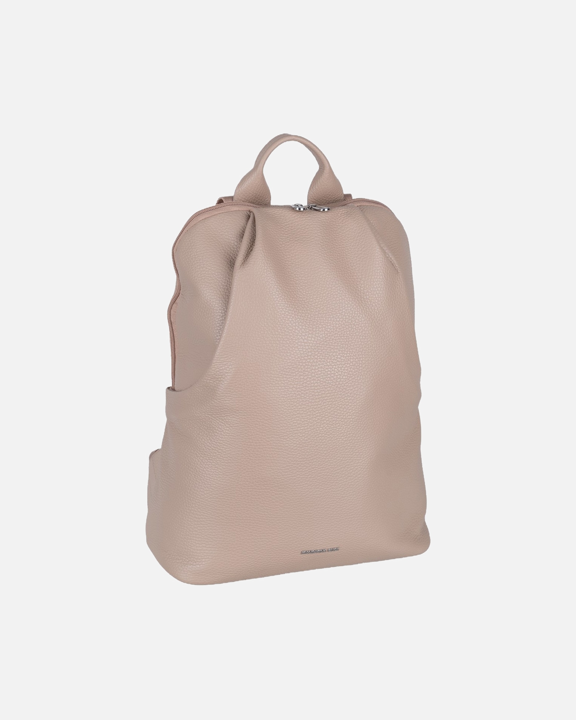 Rucksack für Weiblich Mandarina Duck Rucksack Mellow Leather Soft FZTA7 Warm Taupe