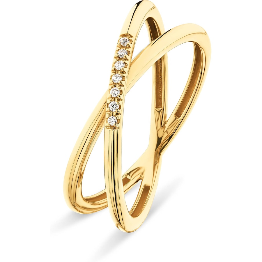 CHRIST Damenring 375er Gelbgold 56 Damen