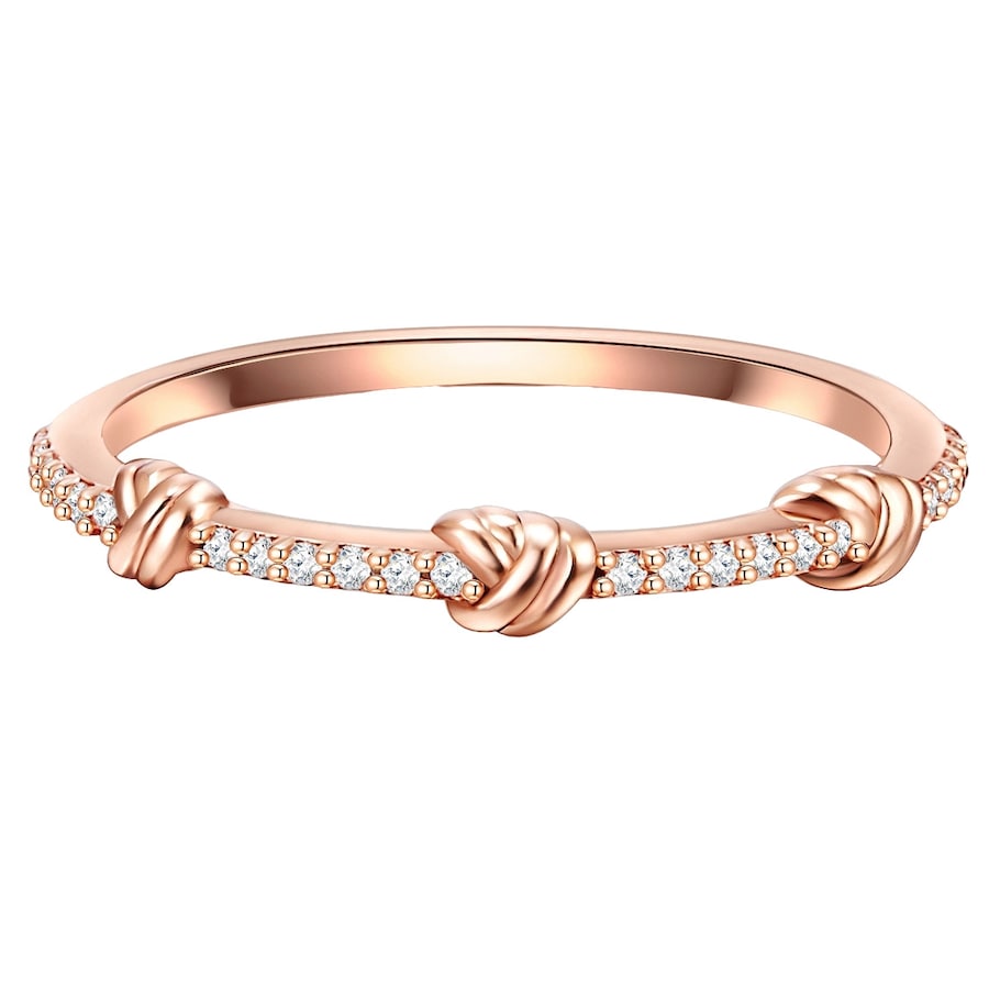 Glanzstücke München Ring aus Sterling Silber in roségold mit Zirkonia 52 Damen