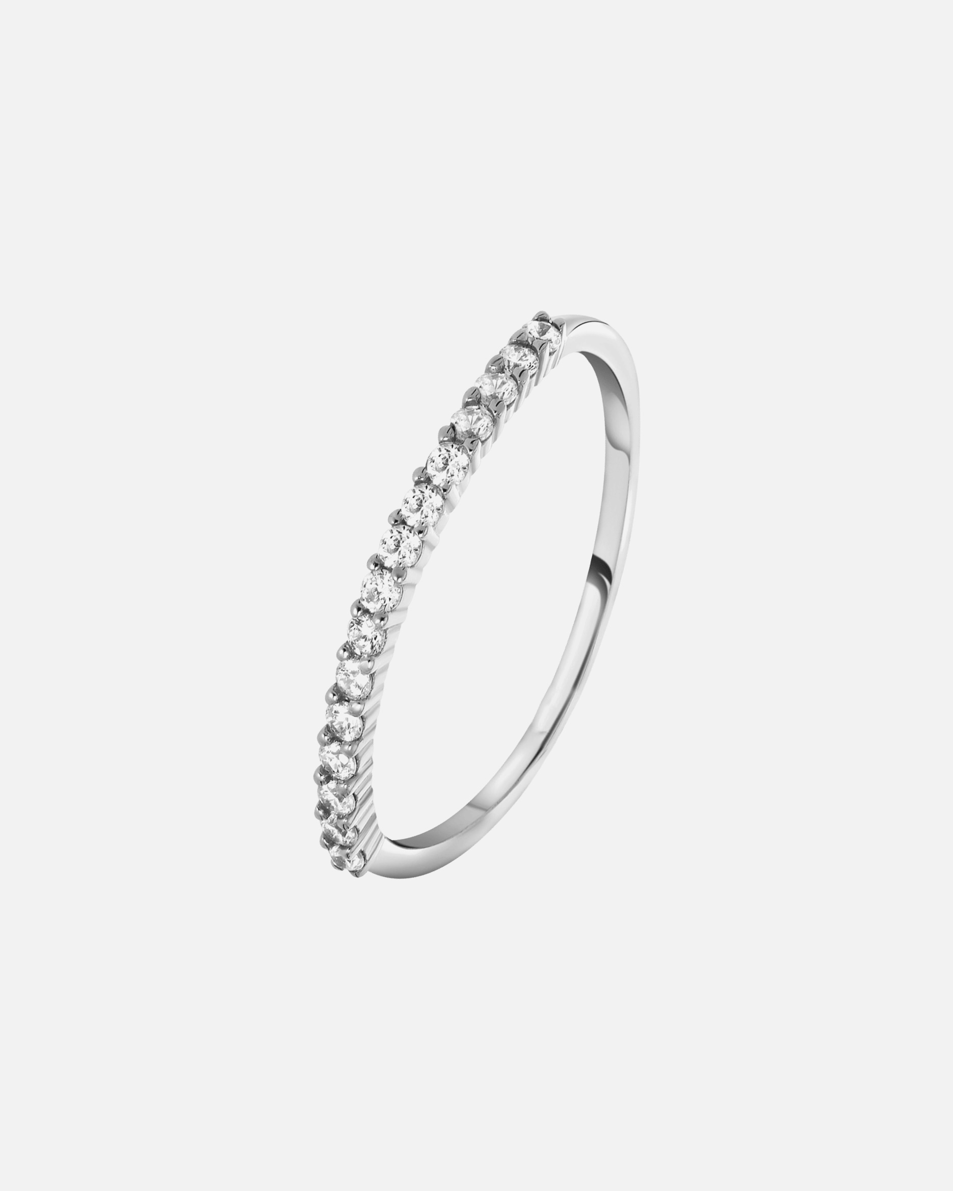 Ring für Weiblich Lucardi Ringe 925 Silber - silbern 49mm