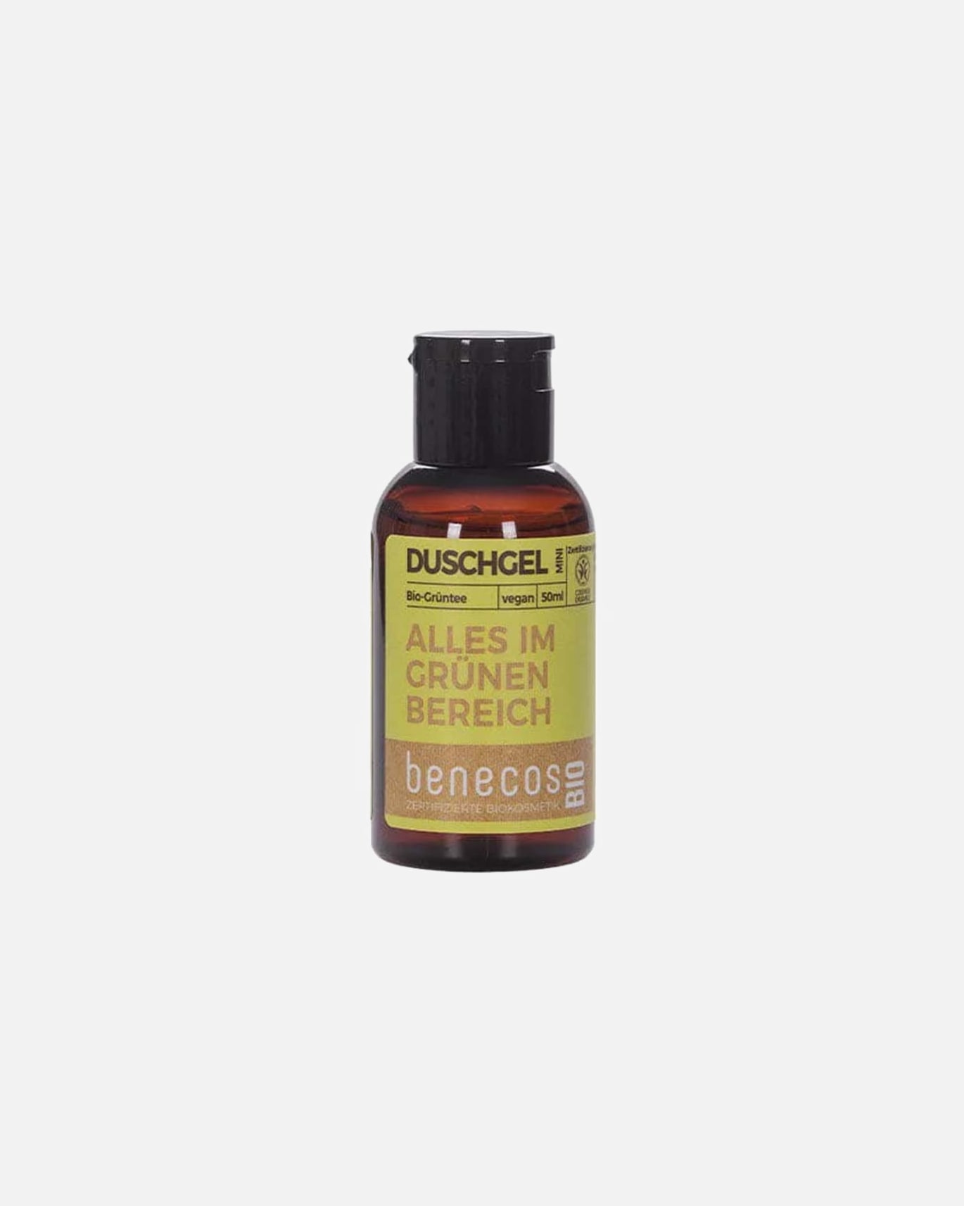Duschgel für Unisex benecos Grüntee - Duschgel Mini 50 ml