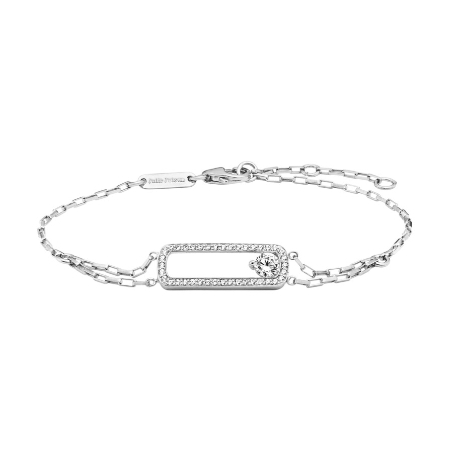 Julie Julsen Armband 925/- Sterling Silber Zirkonia weiß Weiss Damen