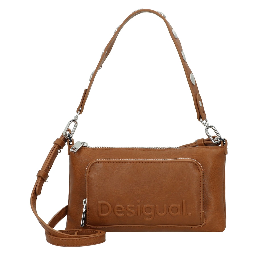 Desigual Schultertasche 25 cm brown Braun Damen