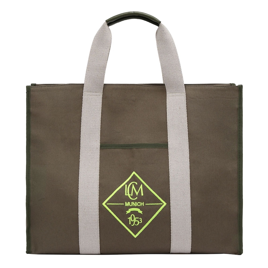 L.CREDI Katha Shopper Tasche 44 cm khaki Hellbraun Damen