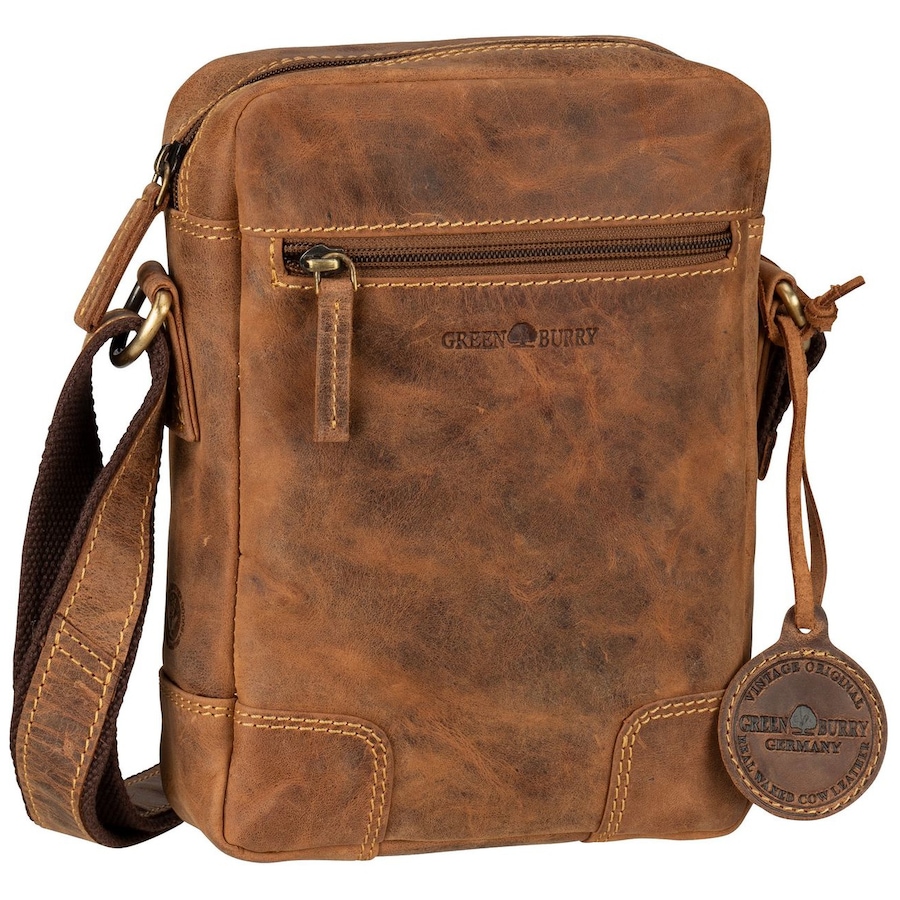 Greenburry Bodybag Vintage 1832M Sattelbraun Braun