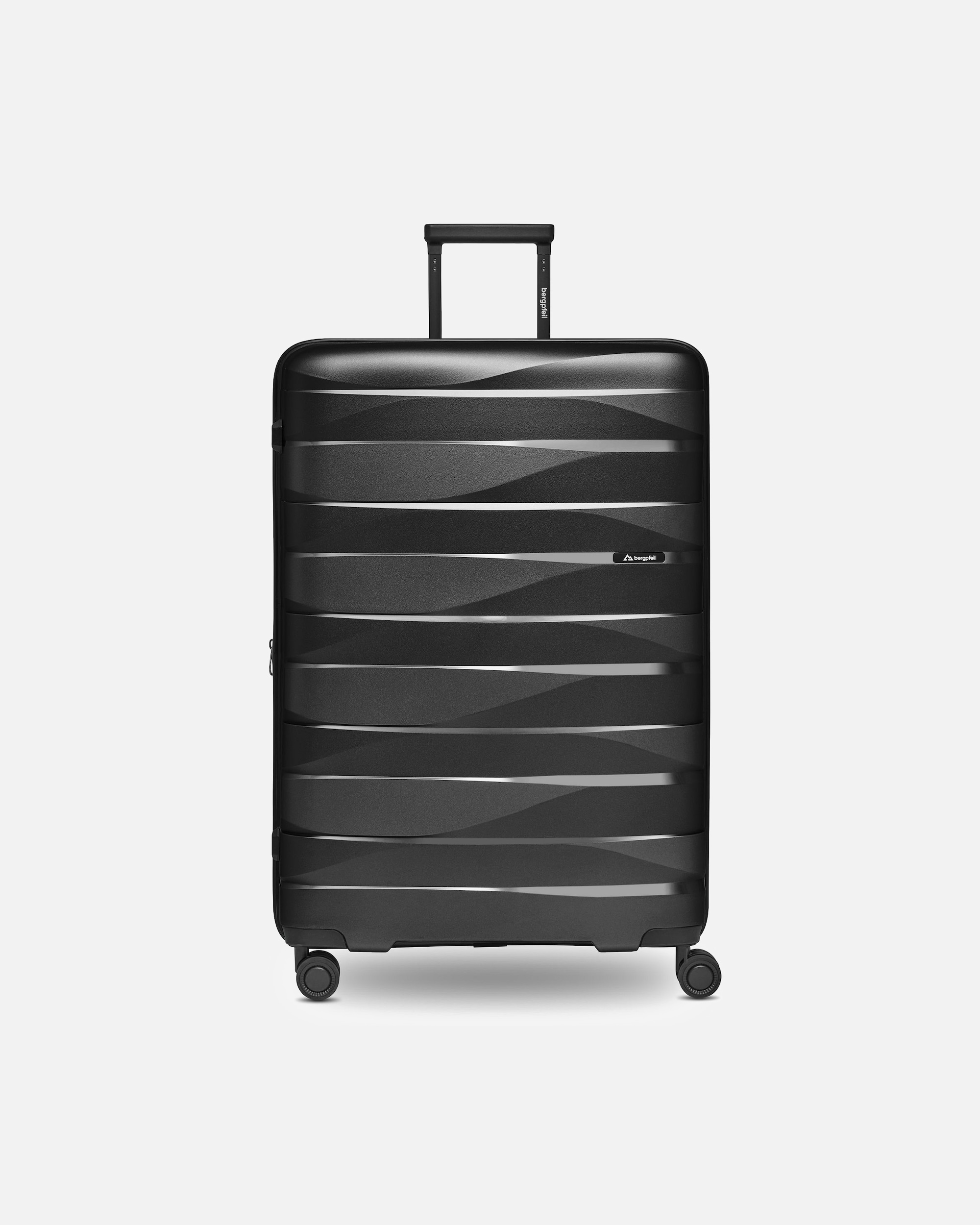 Koffer für Männlich bergpfeil Default Brand Line Travel 4-Rollen Trolley L 75 cm mit Dehnfalte black night metallic