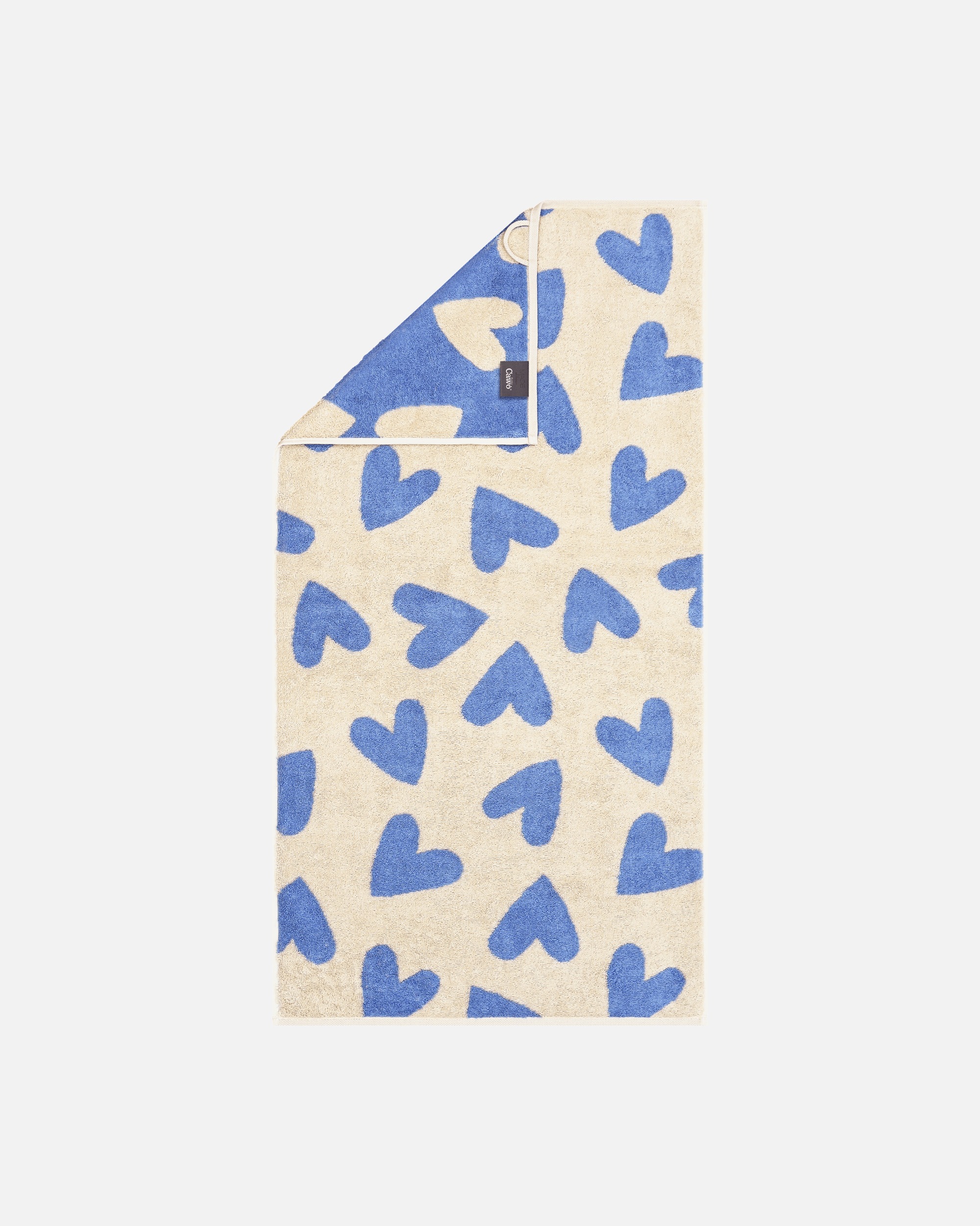 Handtuch für Unisex Cawö Cawö Handtücher Heart Beats Hearts 6275 capri - 31 Duschtuch 70x140 cm