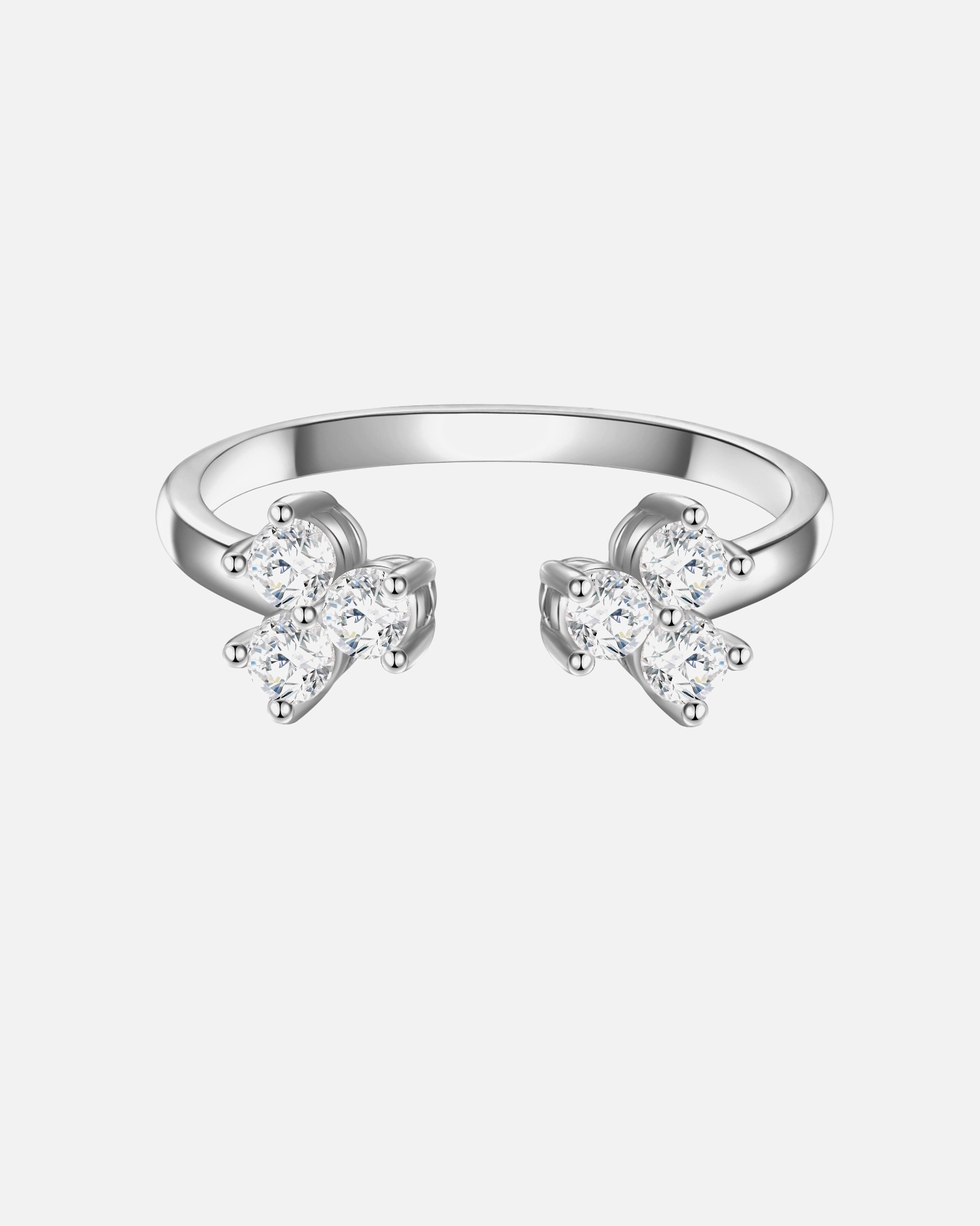 Ring für Weiblich Glanzstücke München Ring aus Sterling Silber in silber mit Zirkonia 60