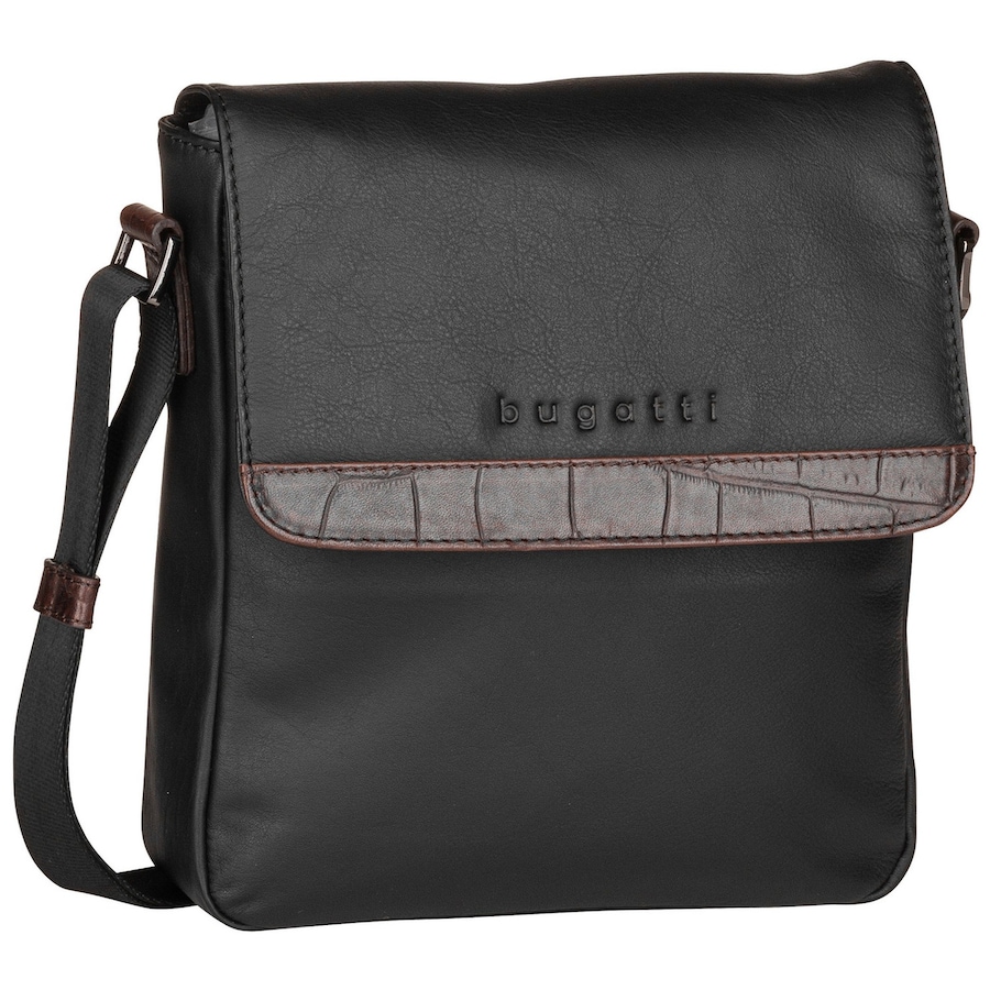 Bugatti Umhängetasche Corso DeLuxe Schwarz Herren