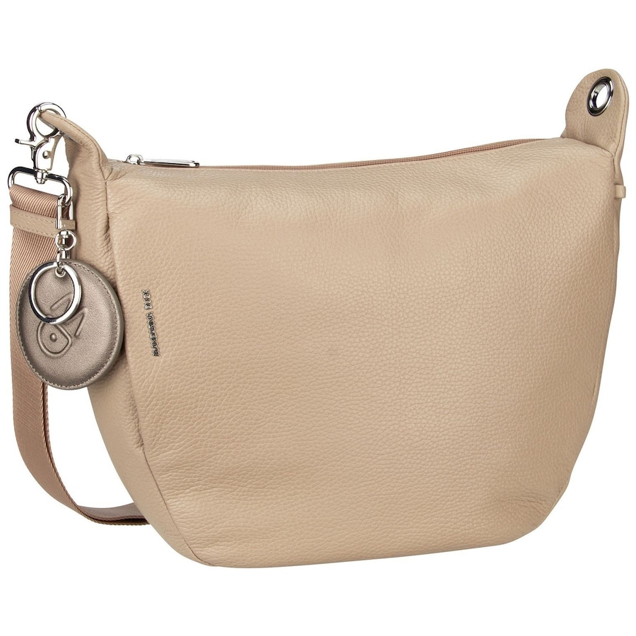 Mandarina Duck Beuteltasche Mellow Leather FZT59 Warm Taupe Nude Damen