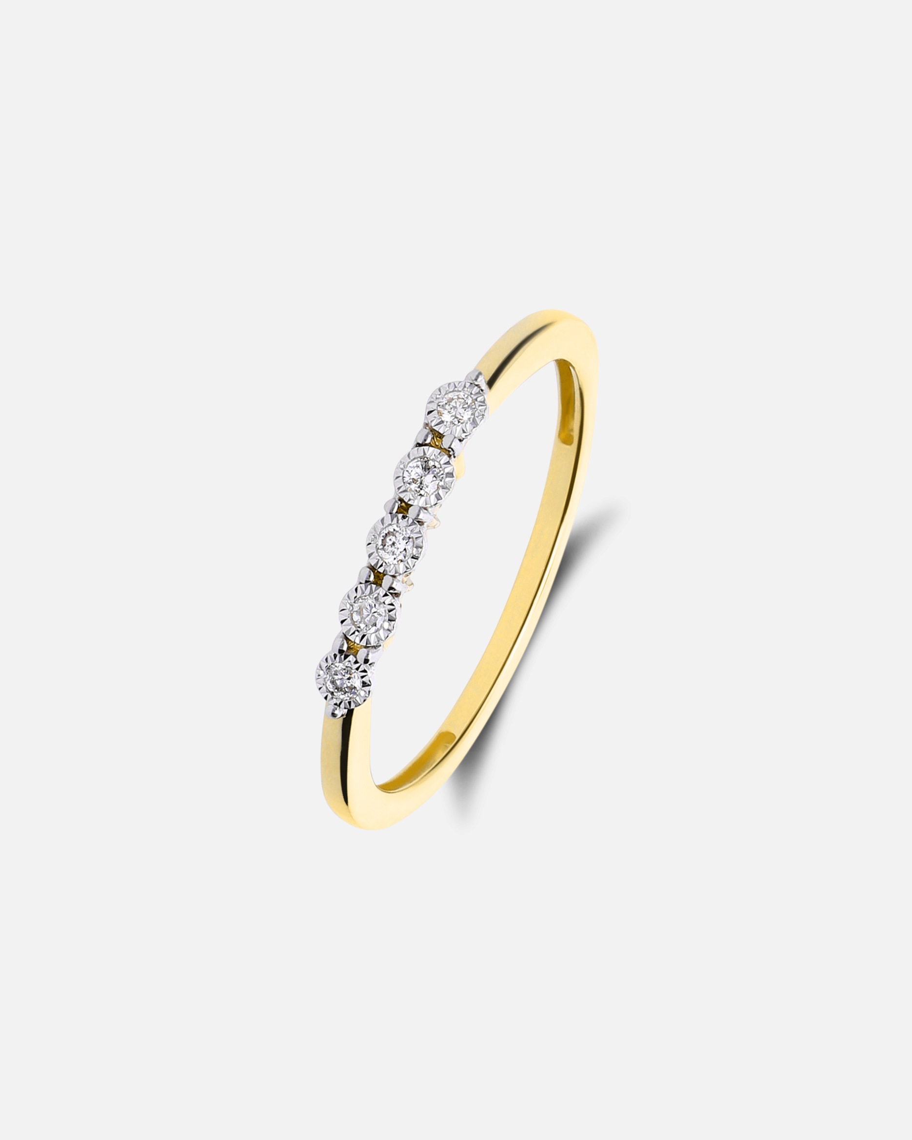 Ring für Weiblich Lucardi Ring 585 Gold 53mm