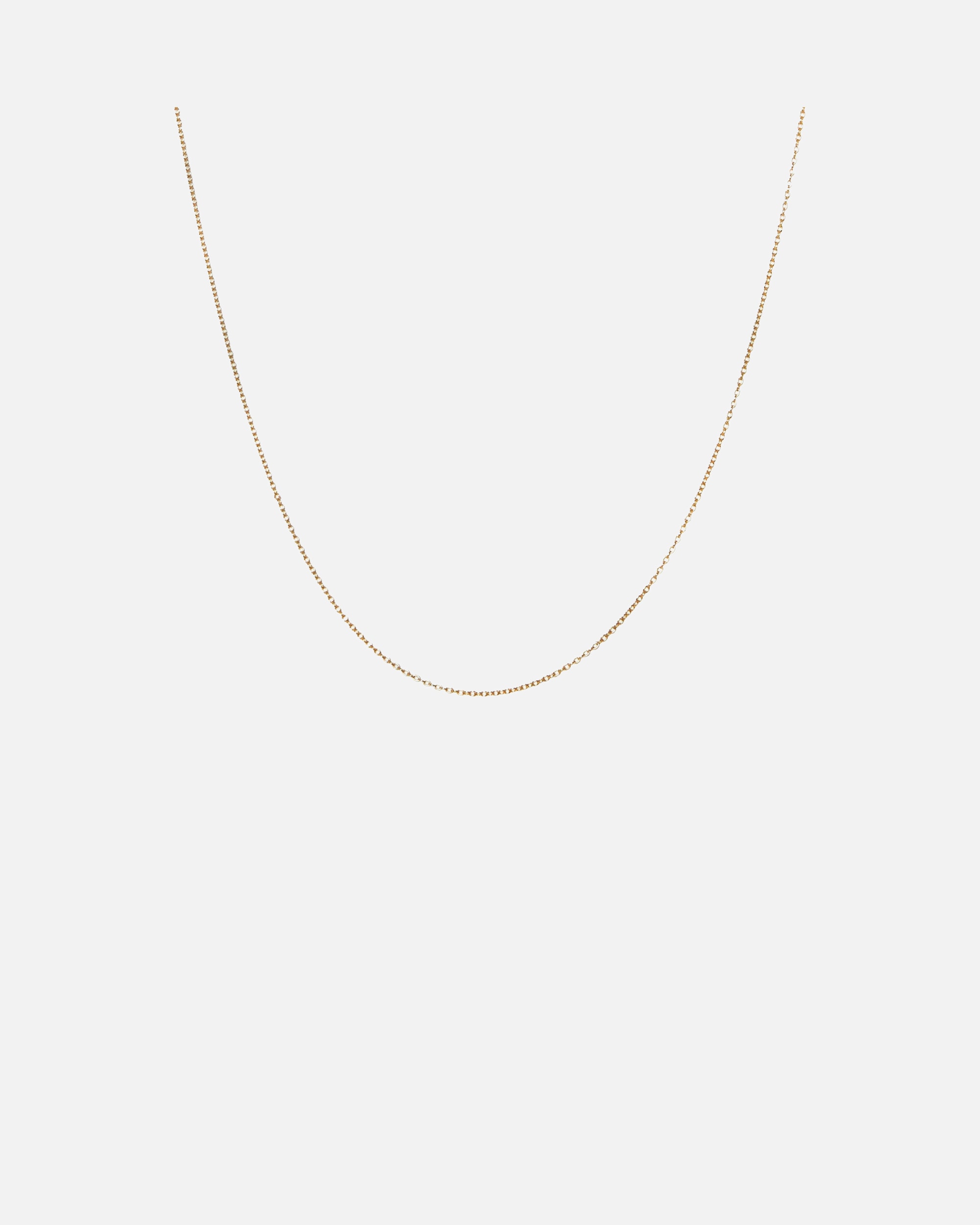 Halskette für Weiblich Stilnest Ankerkette 585 Gelbgold 55