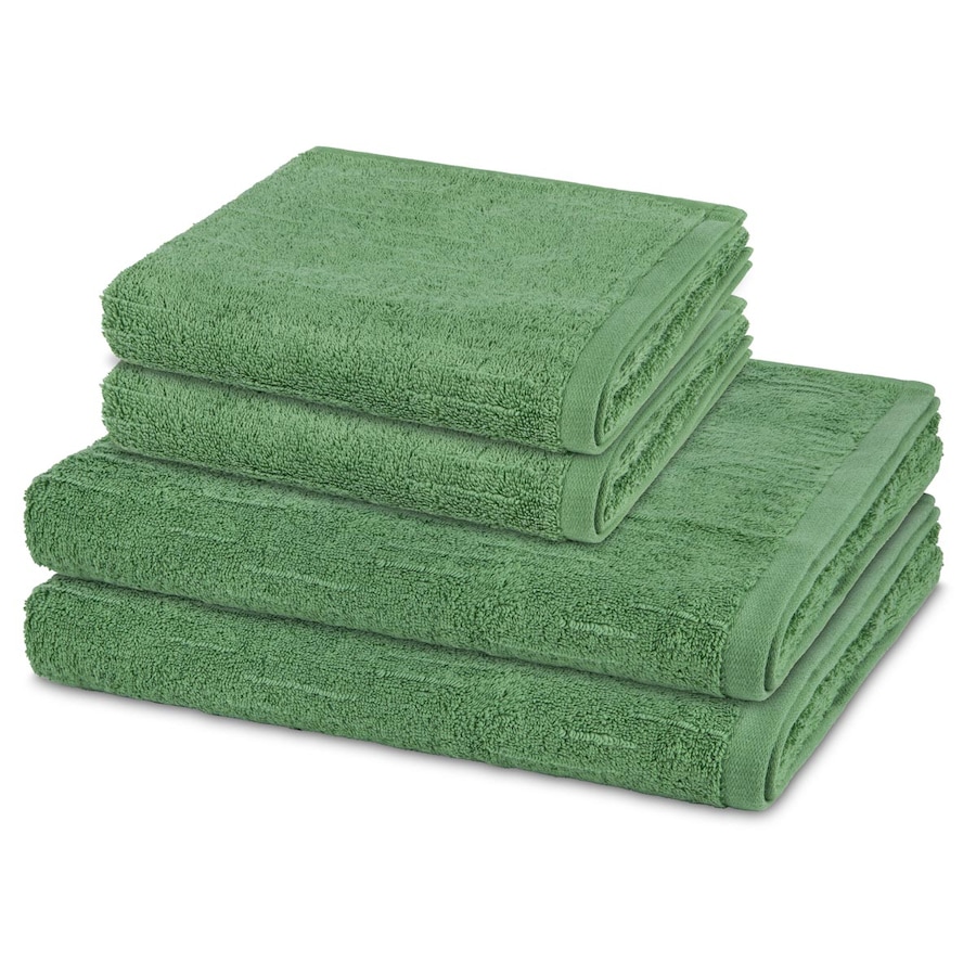 ROSS Handtuch-Set Premium (4-teilig) Schilf Grau