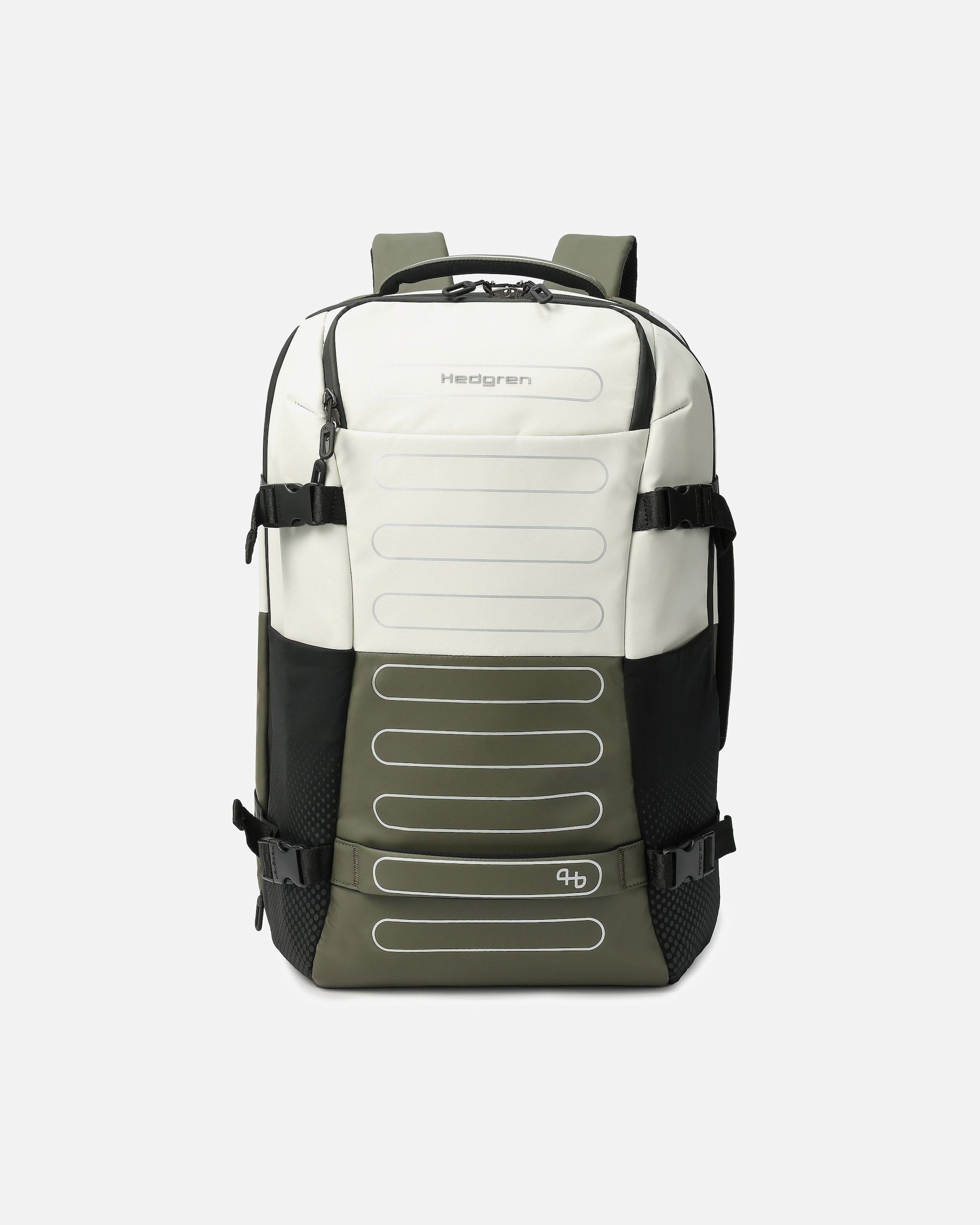 Rucksack für Männlich Hedgren Comby Performance Daypack vaporous grey-olive