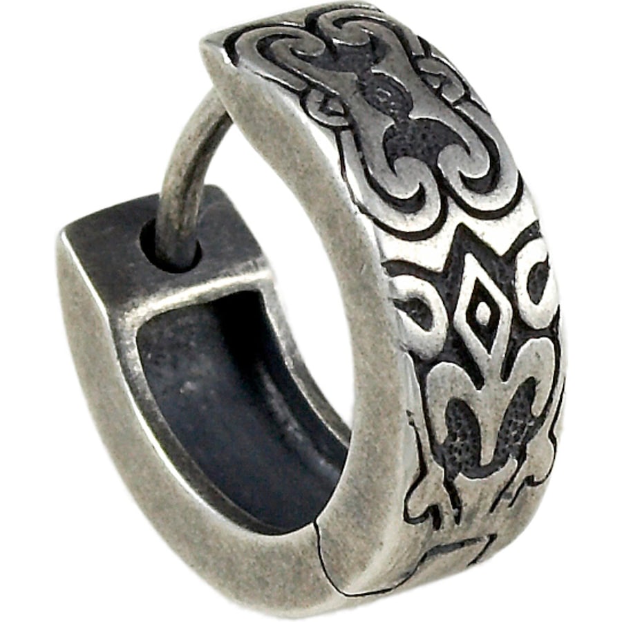 caï Einzelner Ohrschmuck 925er Silber One Size Weiss Herren