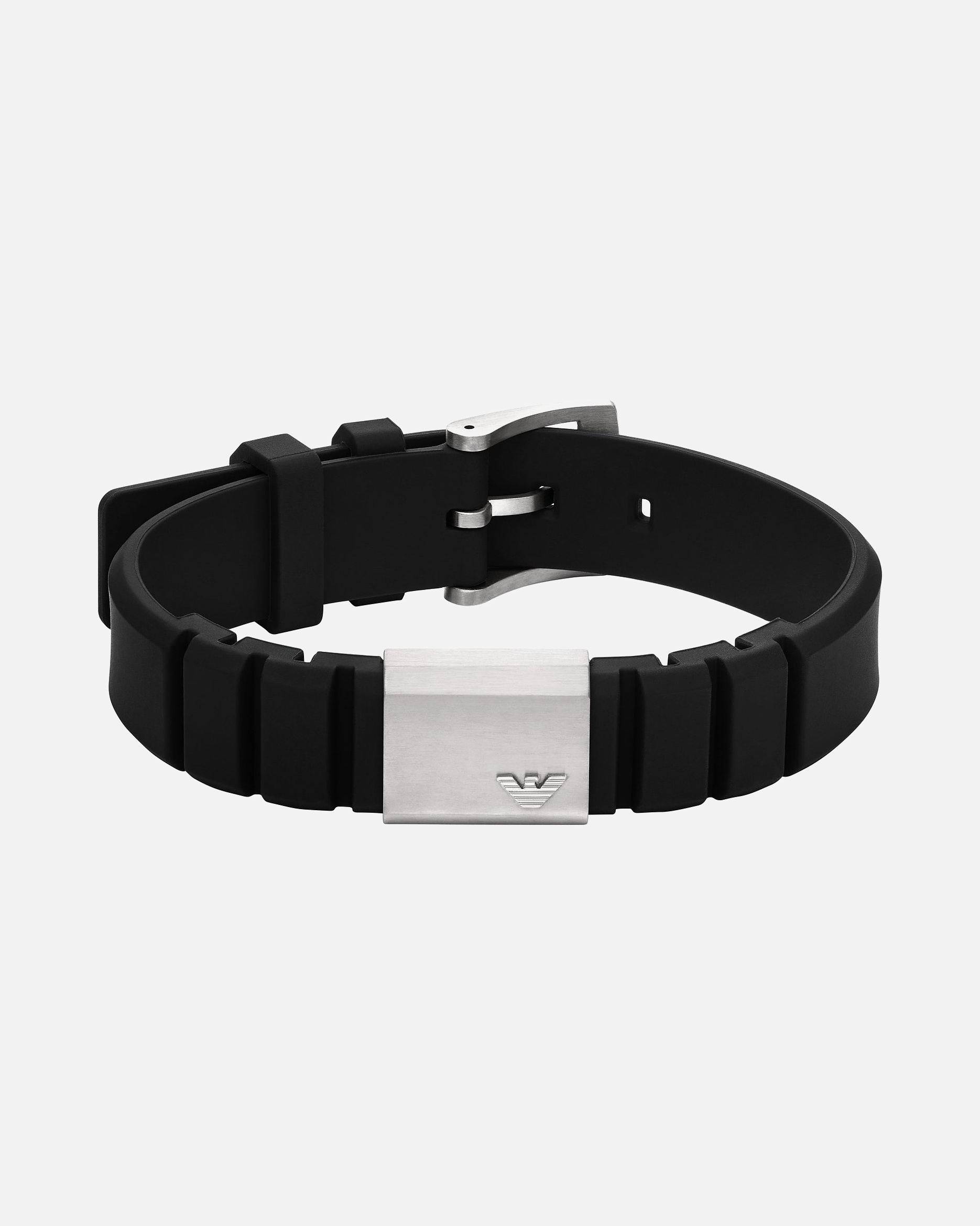 Armband für Männlich Emporio Armani Armband Silikon, Edelstahl One Size