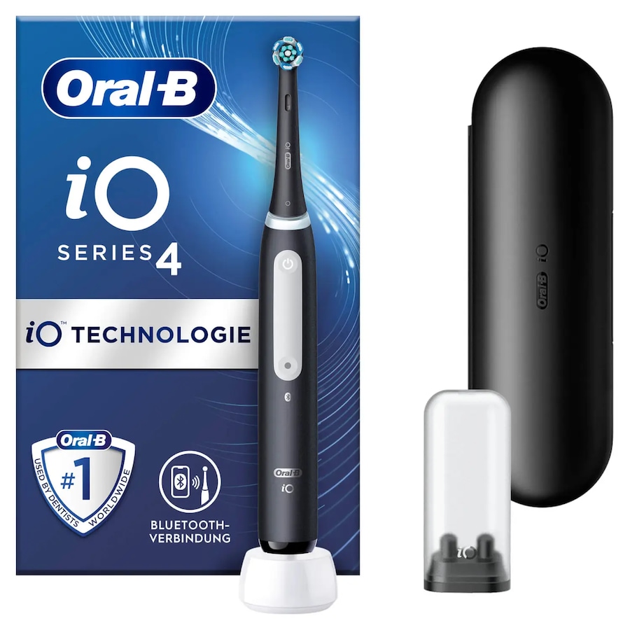 Oral-B iO Series 4 Elektrische Zahnbürste - Matt Black