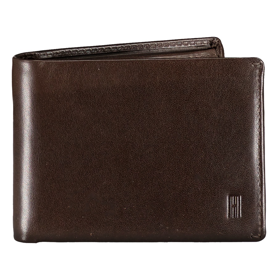 Hausfelder Manufaktur Geldbörse Oil pull up mit RFID-Schutz Brown Herren