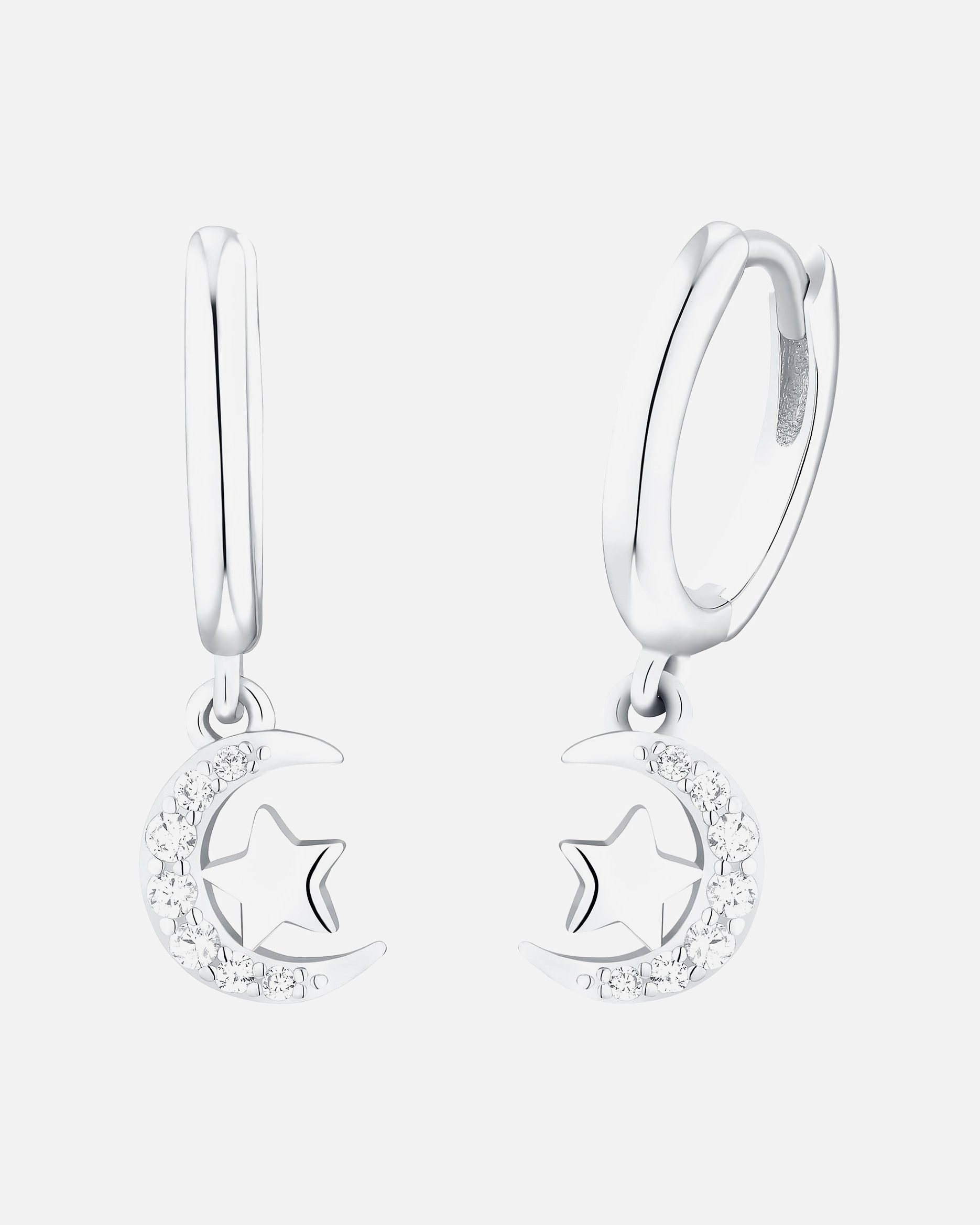 Ohrringe für Weiblich Prinzessin Lillifee Creolen 925er Silber One Size