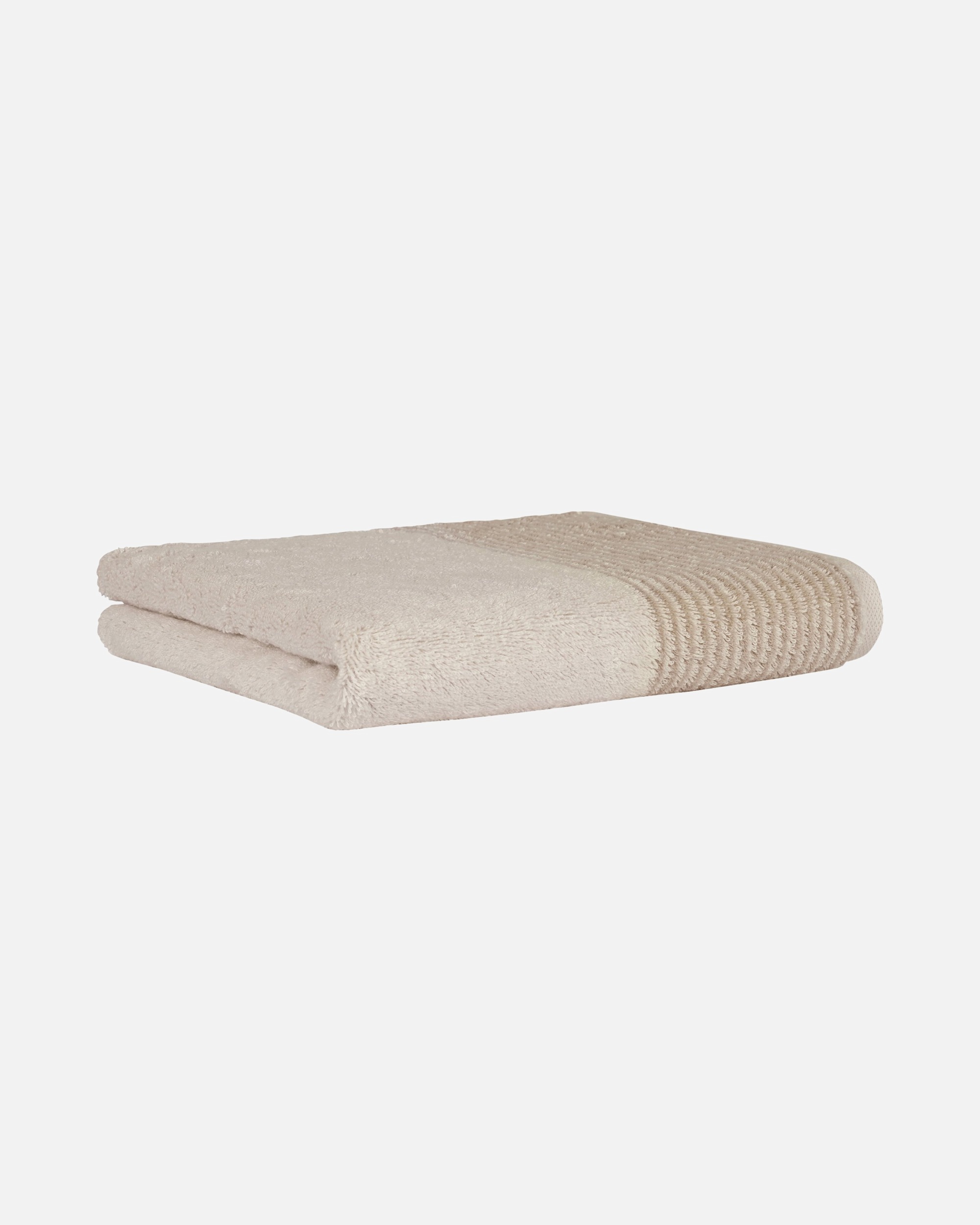 Handtuch für Unisex Cawö Duschtuch 1er Pack 'Luxury Home C Two-Tone' Natur