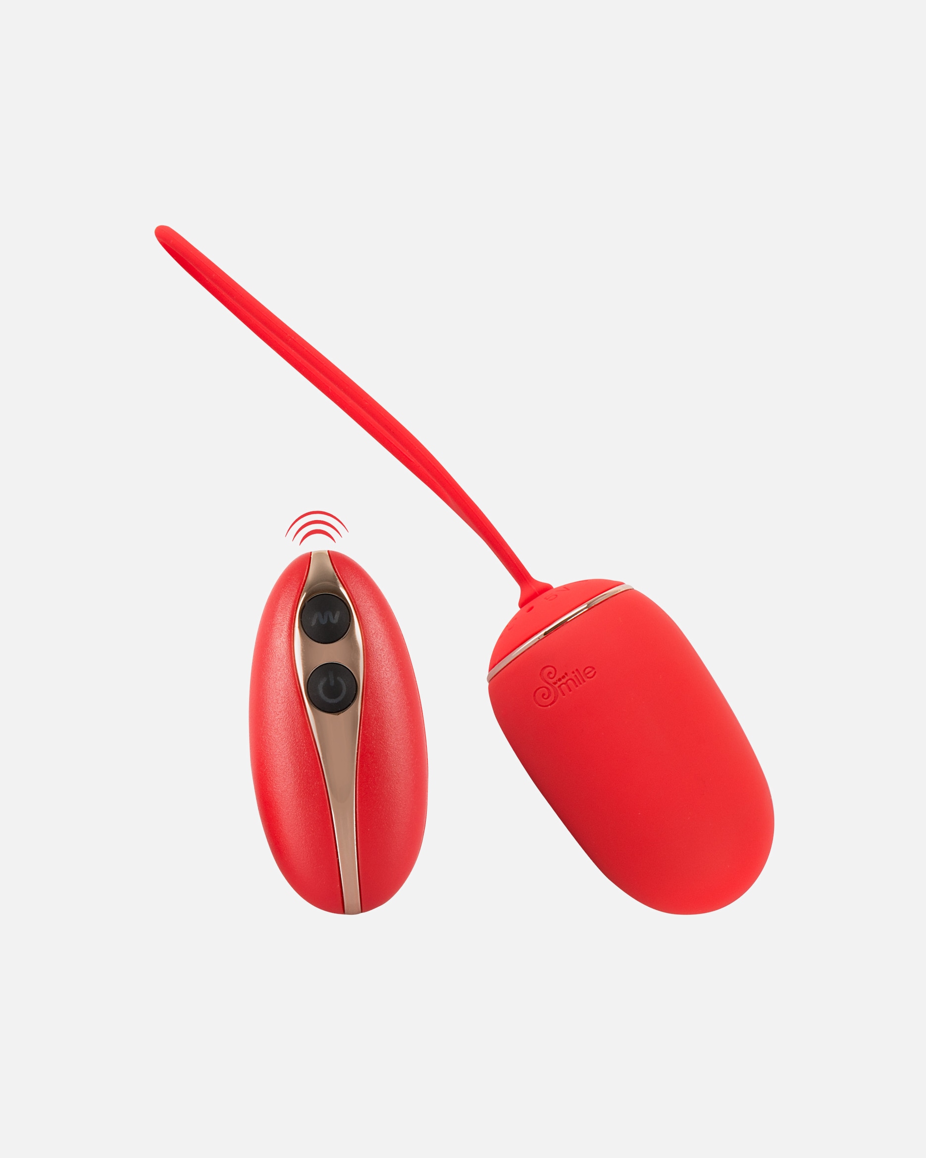 Vibrator für Unisex Sweet Smile Default Brand Line Vibro-Ei RC Love Ball rot