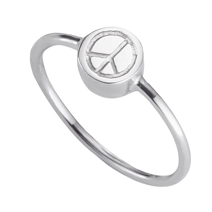 caï Ring 925/- Sterling Silber ohne Stein 054 (17,2) Damen