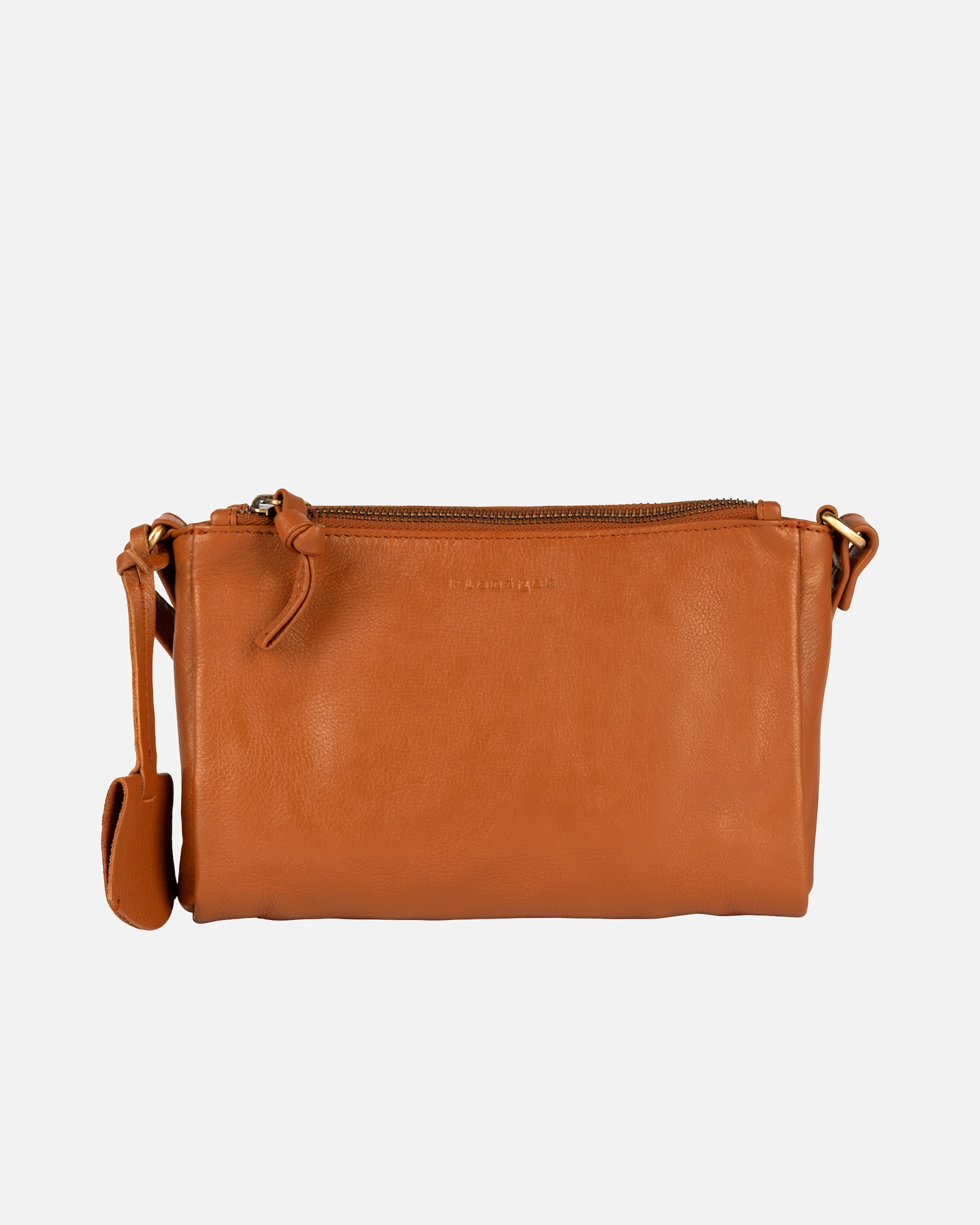 Umhängetasche für Weiblich Flanigan Umhängetasche Finja Crossbody Cognac