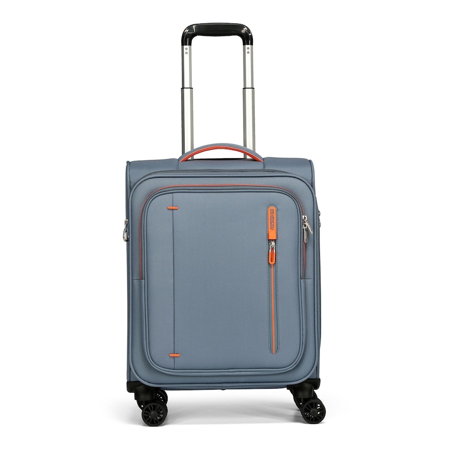 American Tourister Cloudrider 4 Rollen Kabinentrolley S 55 cm mit Dehnfalte stone blue Grau Herren