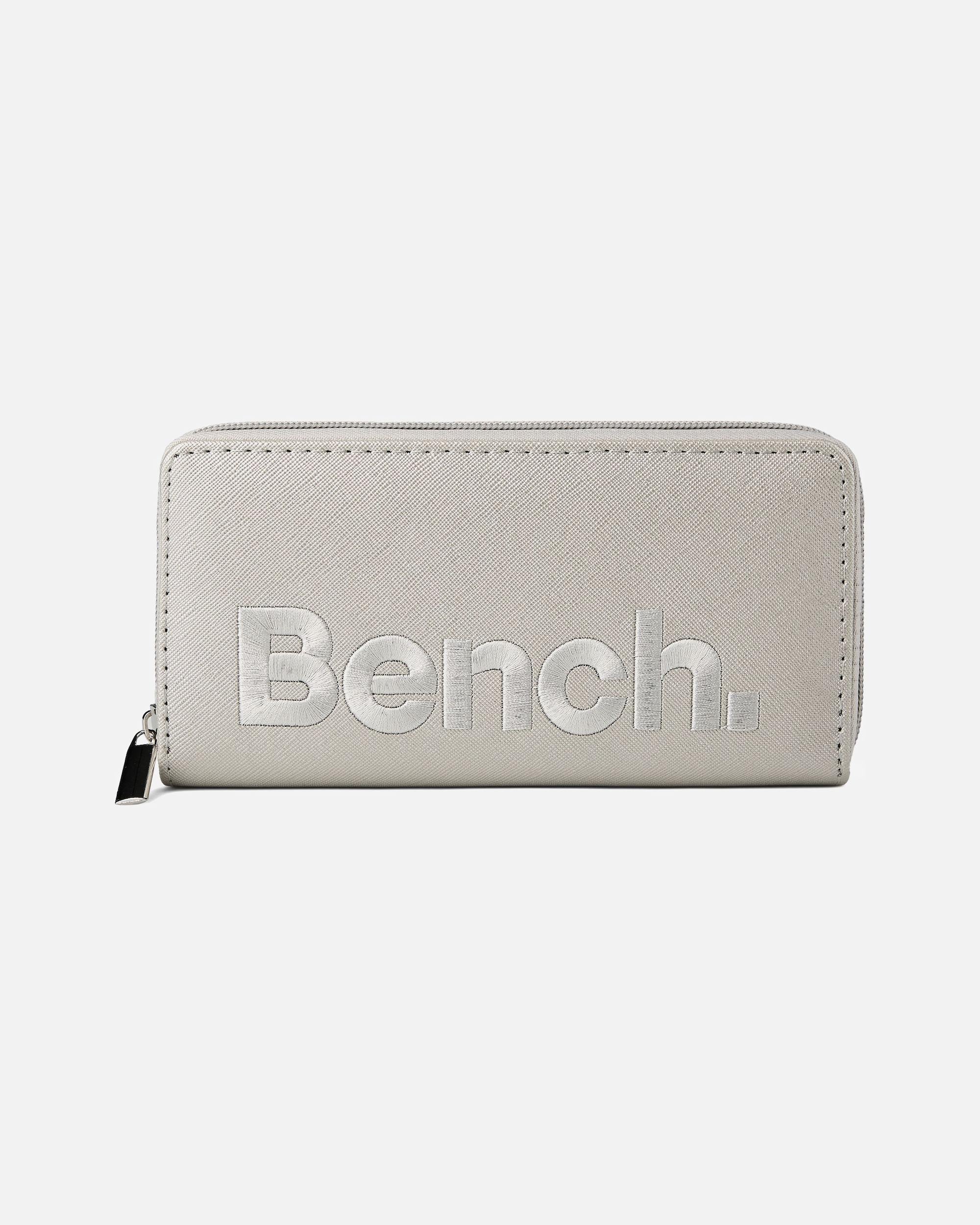 Portemonnaie für Weiblich Bench. Damengeldbörse silber