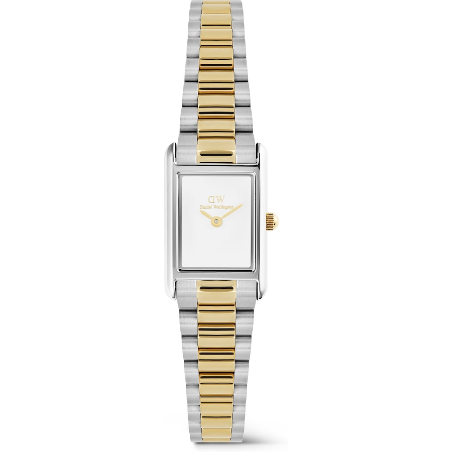 Daniel Wellington Damenuhr gelbgold, silber, weiß Damen