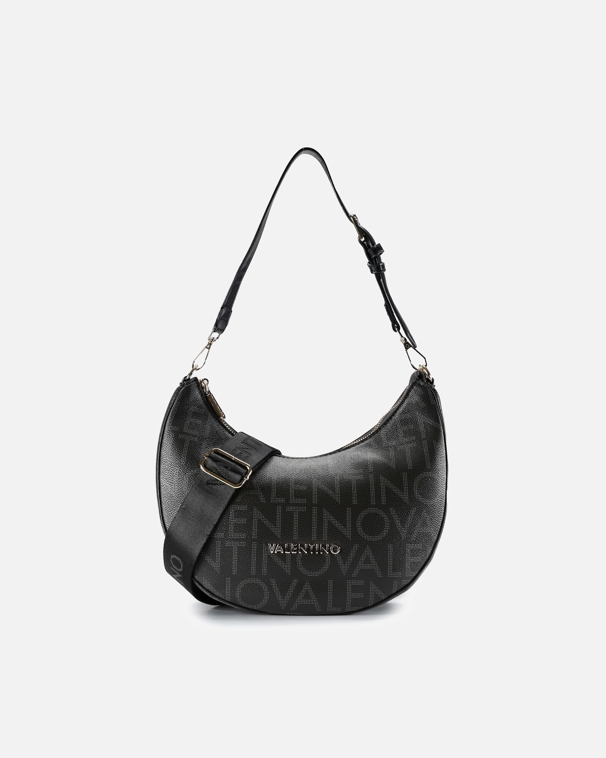 Clutch für Weiblich Valentino Bags Regina Schultertasche nero